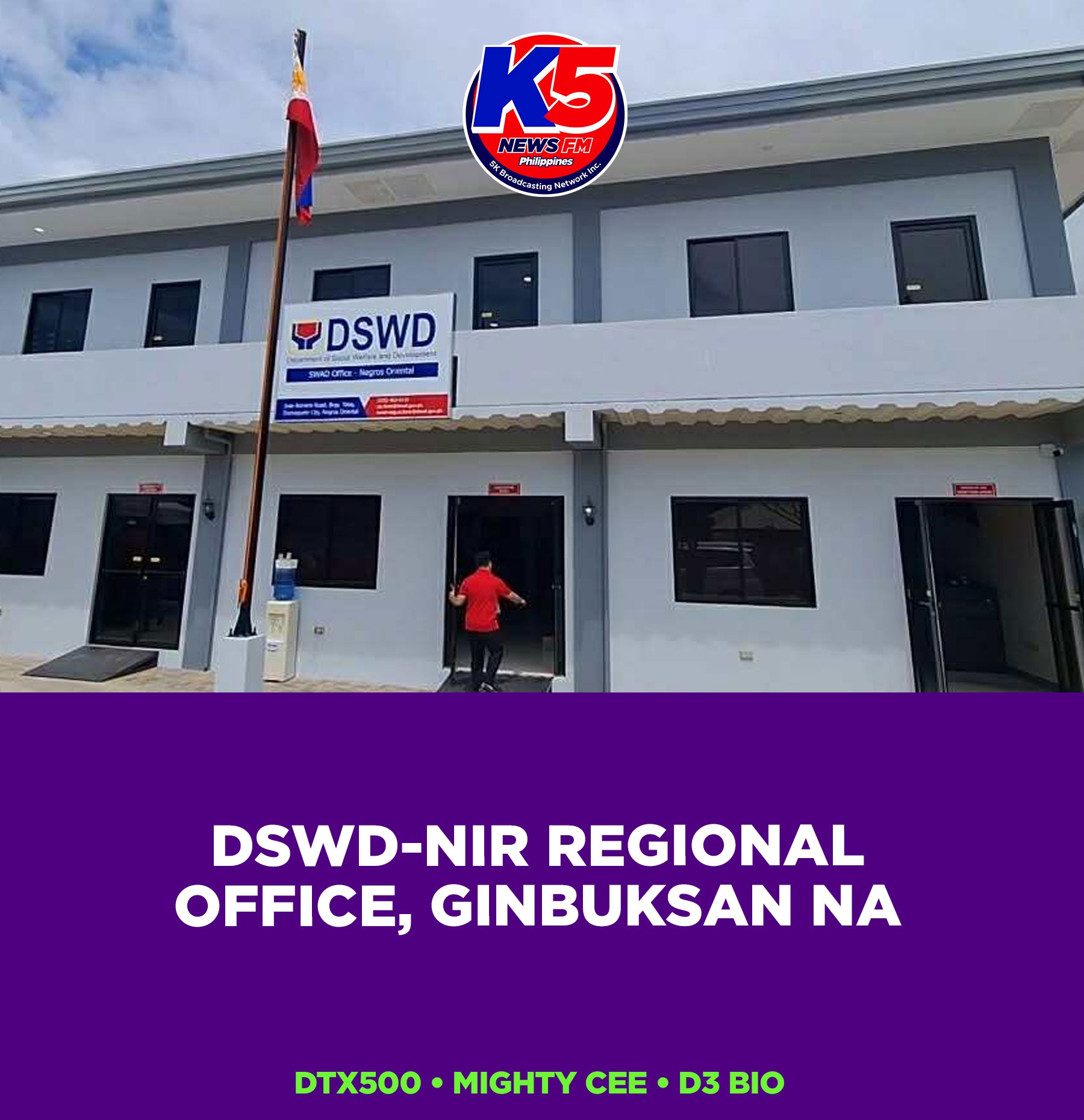 Bacolod - DSWD-NIR REGIONAL OFFICE, GINBUKSAN NA Opisyal na nga ...