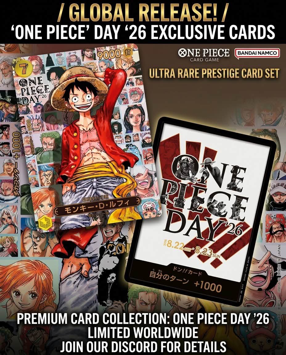 ONE PIECE DAY '26 promo items now more accessible in Japan