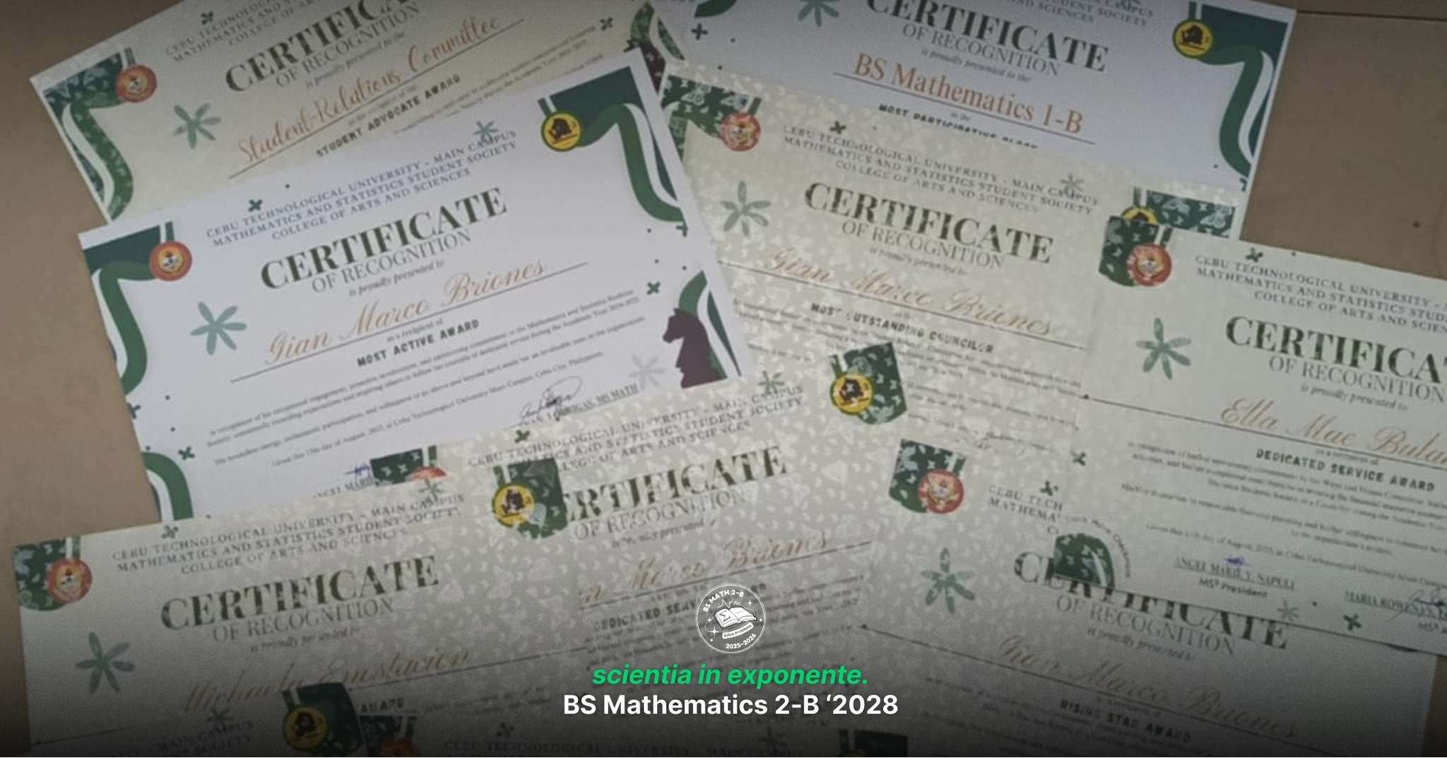 BS Math 2-B - Year 28 | Cebu City