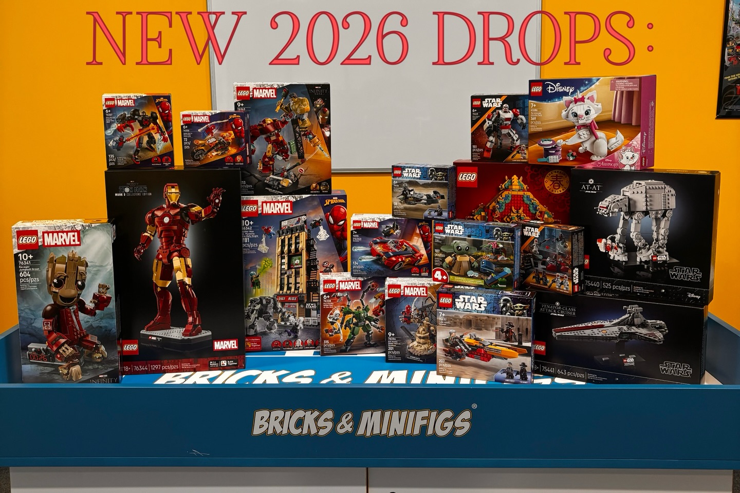 セレクト 🧱 More bricks. More builds. Hello 2026! 💥 Brand-new LEGO sets