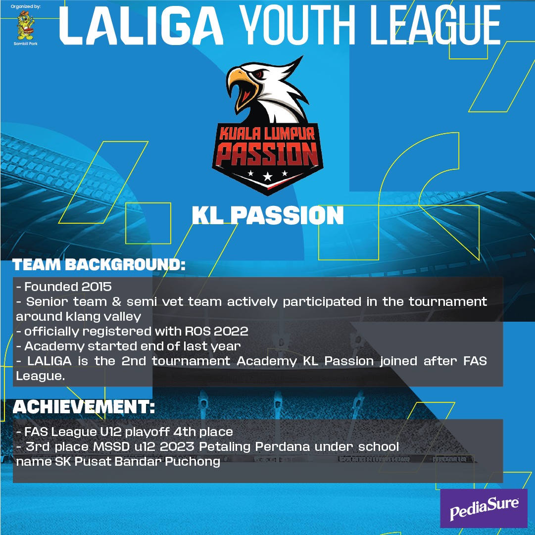 Meet the KL Passion! ⚽ Competing in... - LaLiga Youth League