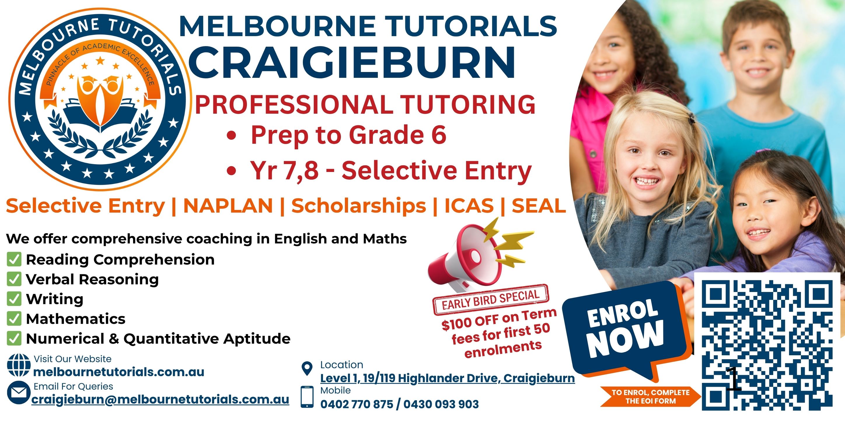 Melbourne Tutorials Craigieburn | Melbourne VIC