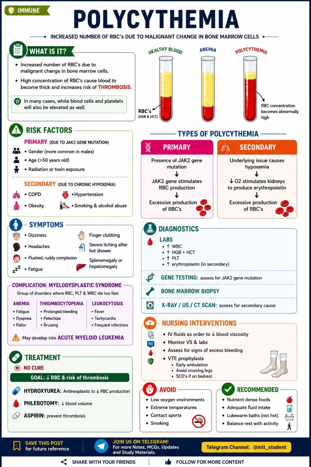 Understanding polycythemia causes, diagnosis, treatment, and management