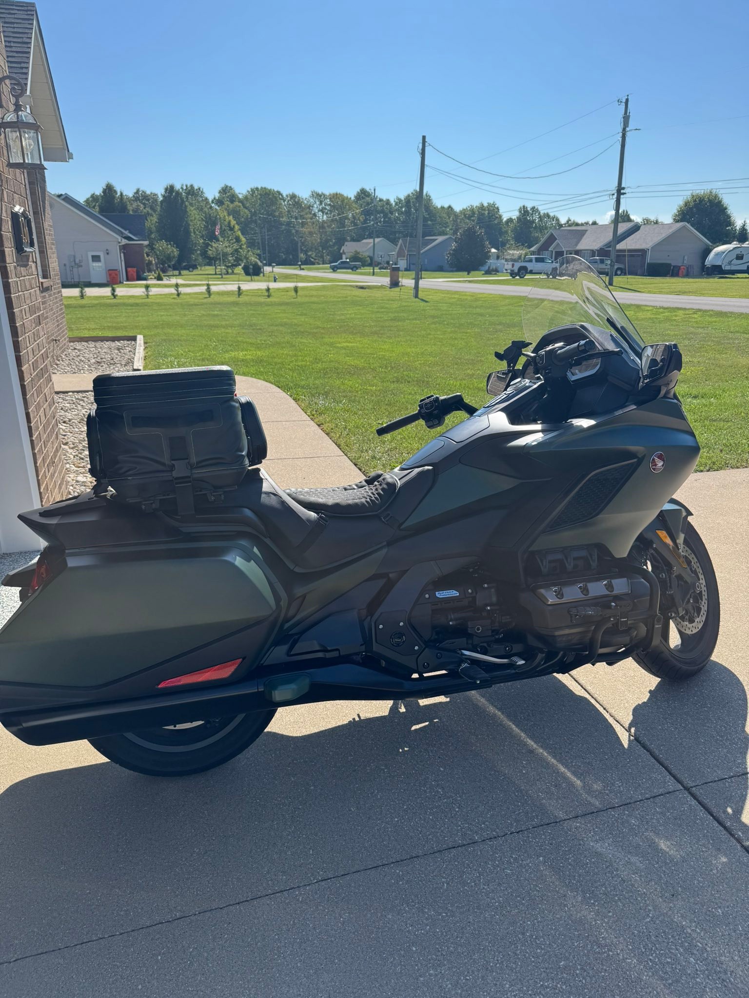 honda gl1800 rear seat motorcycle bag rain cover Saddlebag Covers A00 Fitment ZYTIGHTER Trunk Saddlebag Liners For