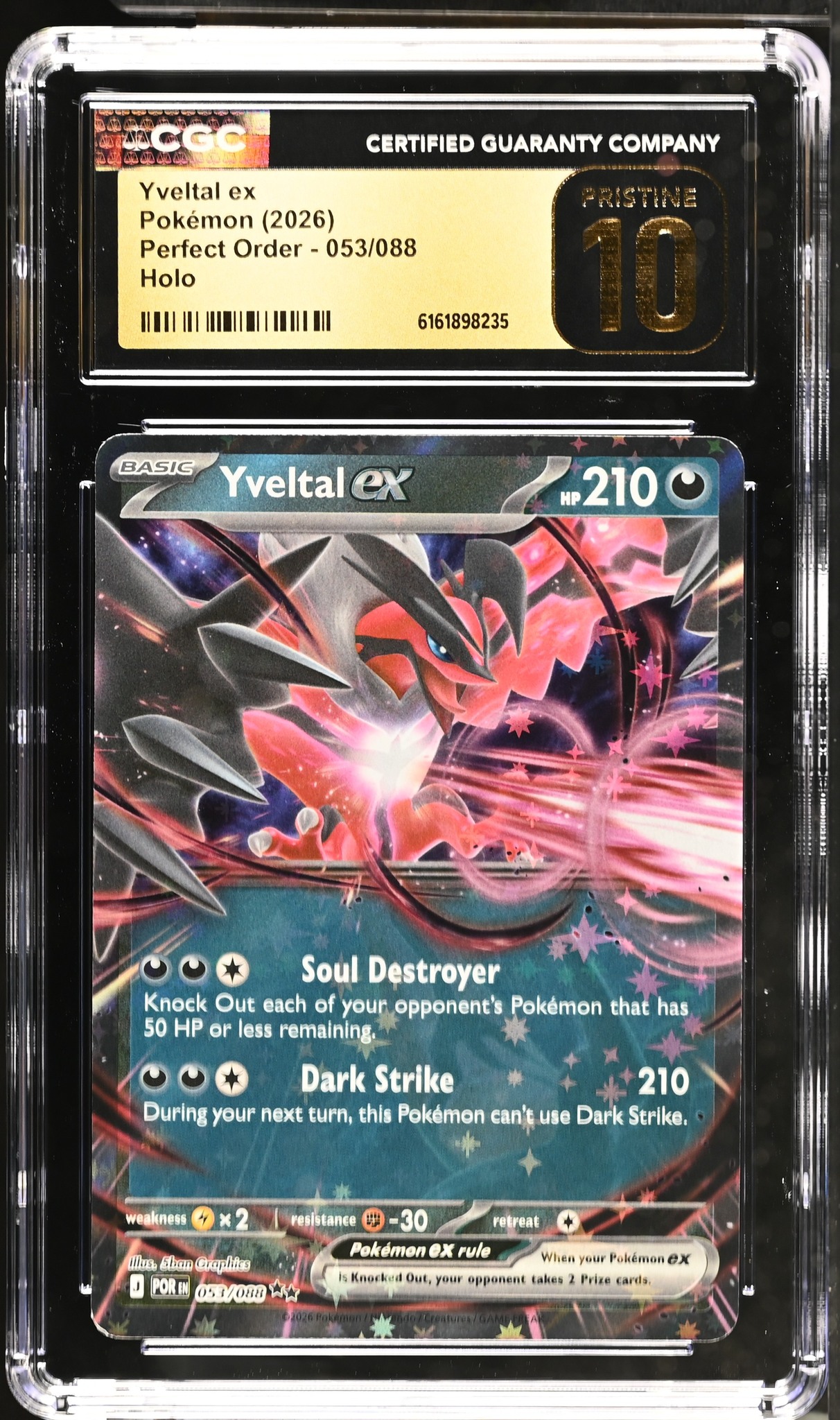 yveltal break pokemon card value - 66/114 Ultra Rare Holo Evolves from null Type Yveltal ex Pokemon perfect order