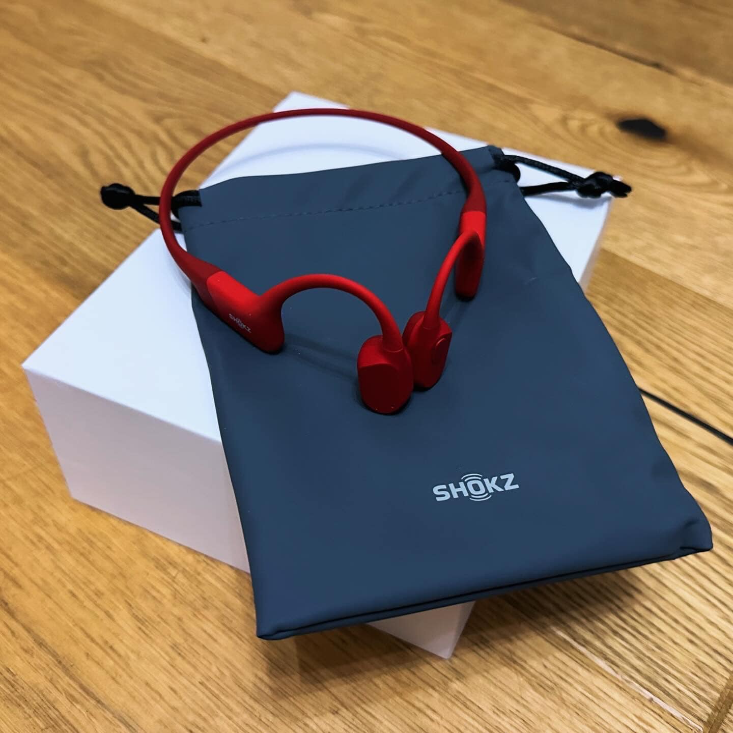 Unlike over ear headphones, Aeropex keeps you connected and aware