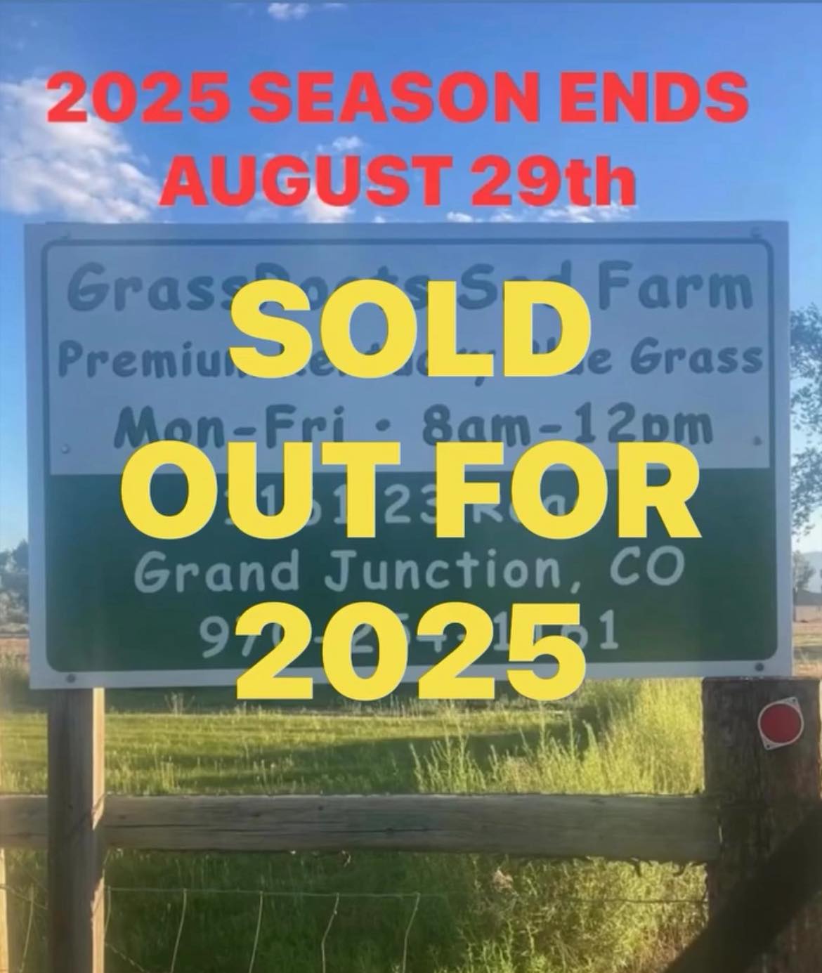 GrassRoots Sod Farm | Grand Junction CO