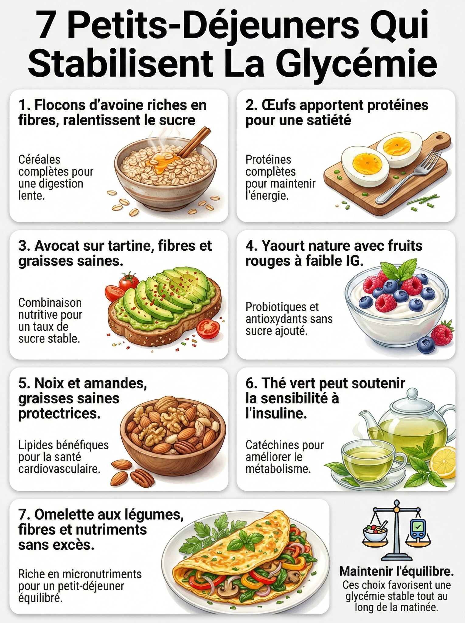 ConseilsJardin - Les aliments à index glycémique bas représentent une ...