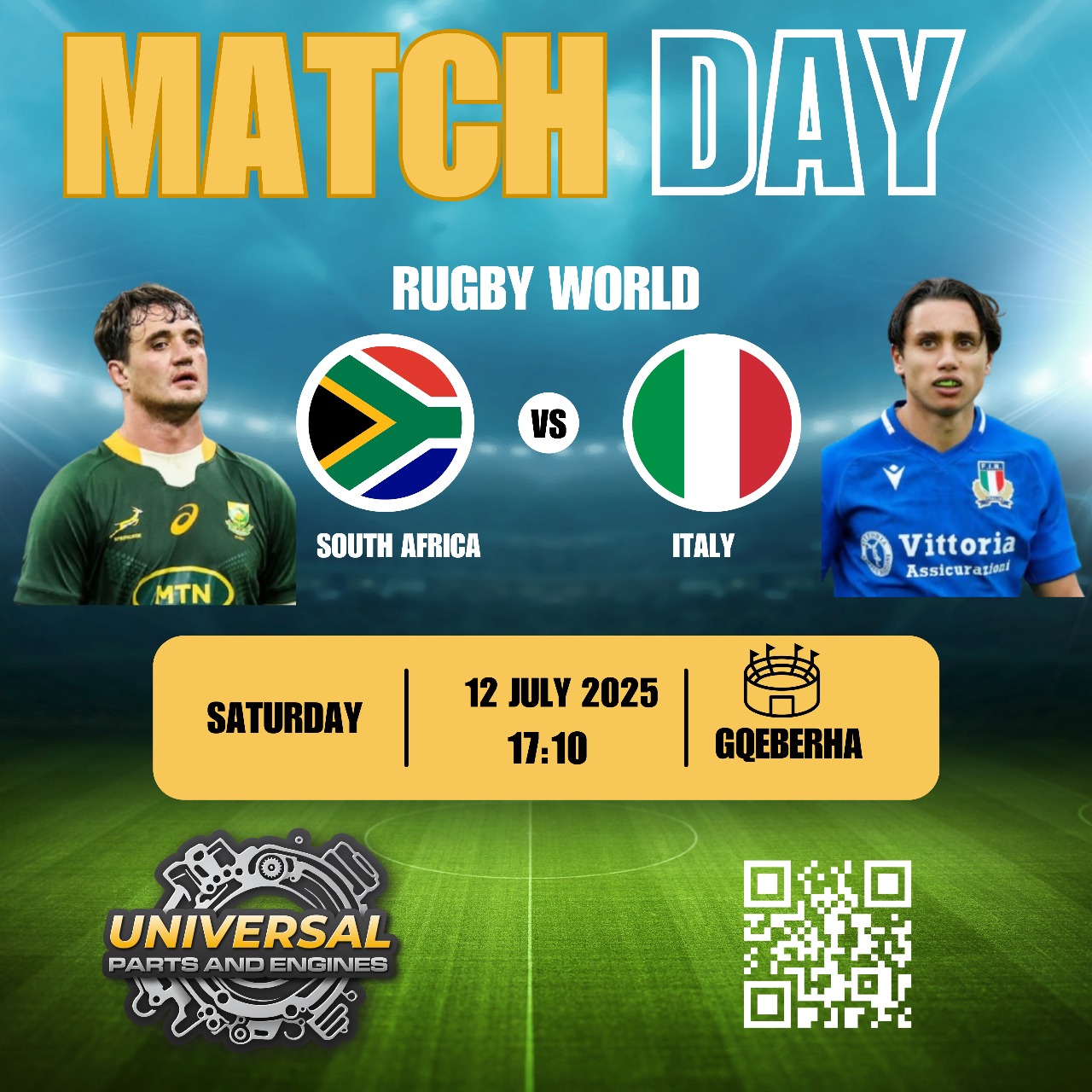 🏉 Get Ready for a Clash of... - Universal Parts and Engines | Facebook