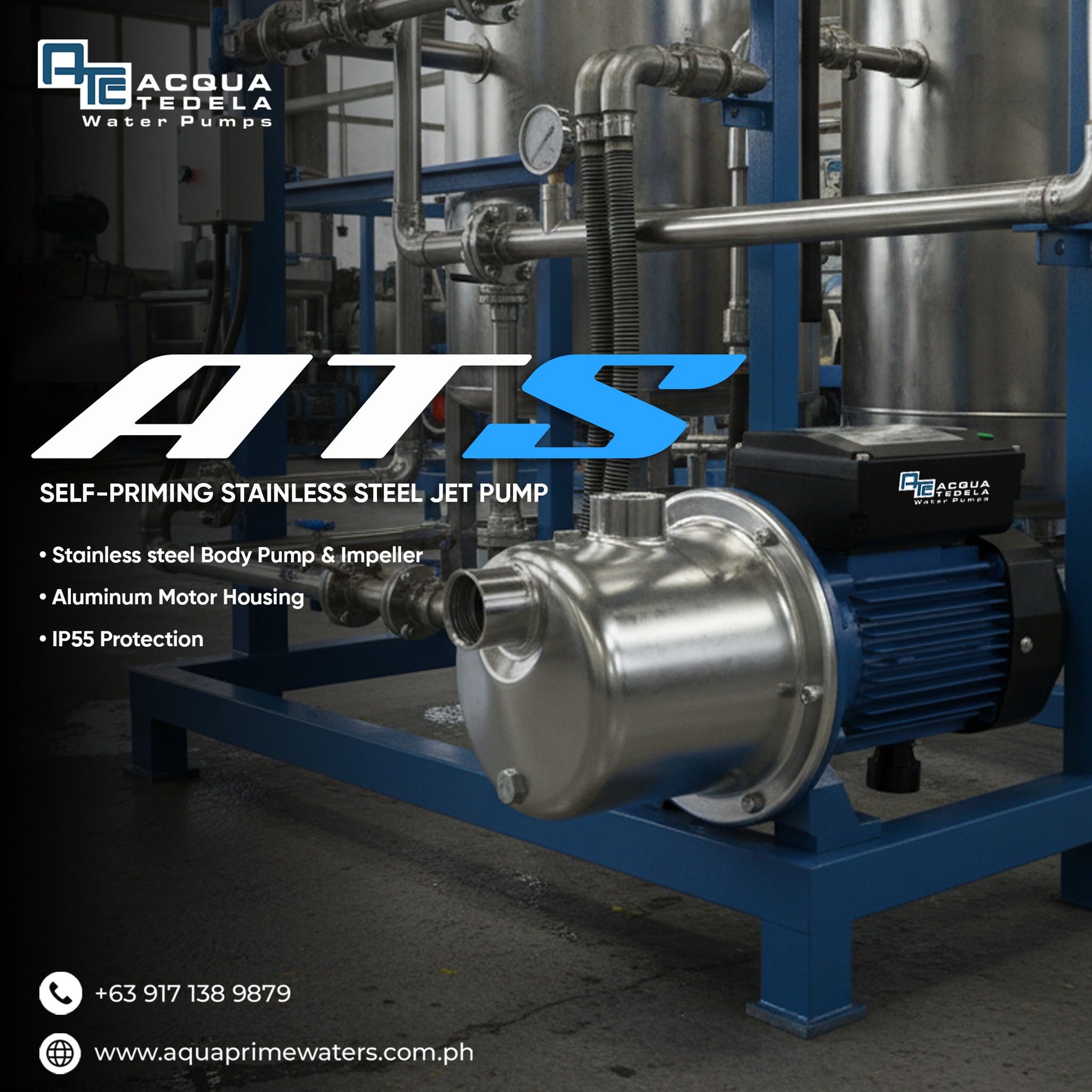 Acqua - Engineered for clean water transfer and pressure boosting, the ...