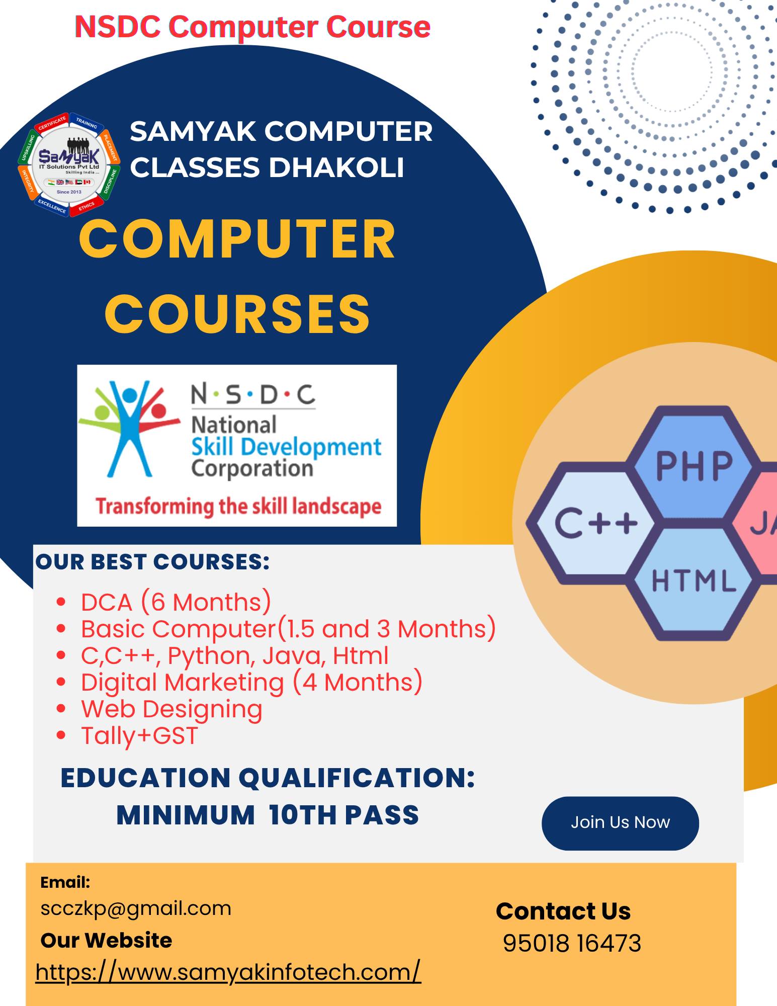 Surya - Our NSDC (National Skill Development Corporation) certified ...