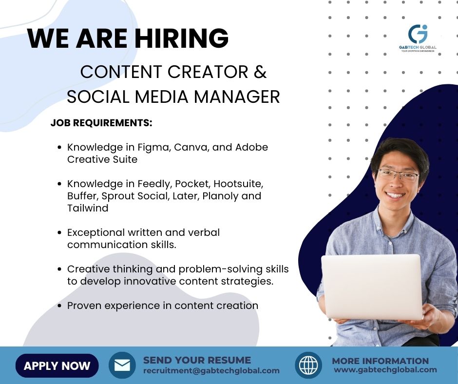 Gabtech Global Careers | Baguio City