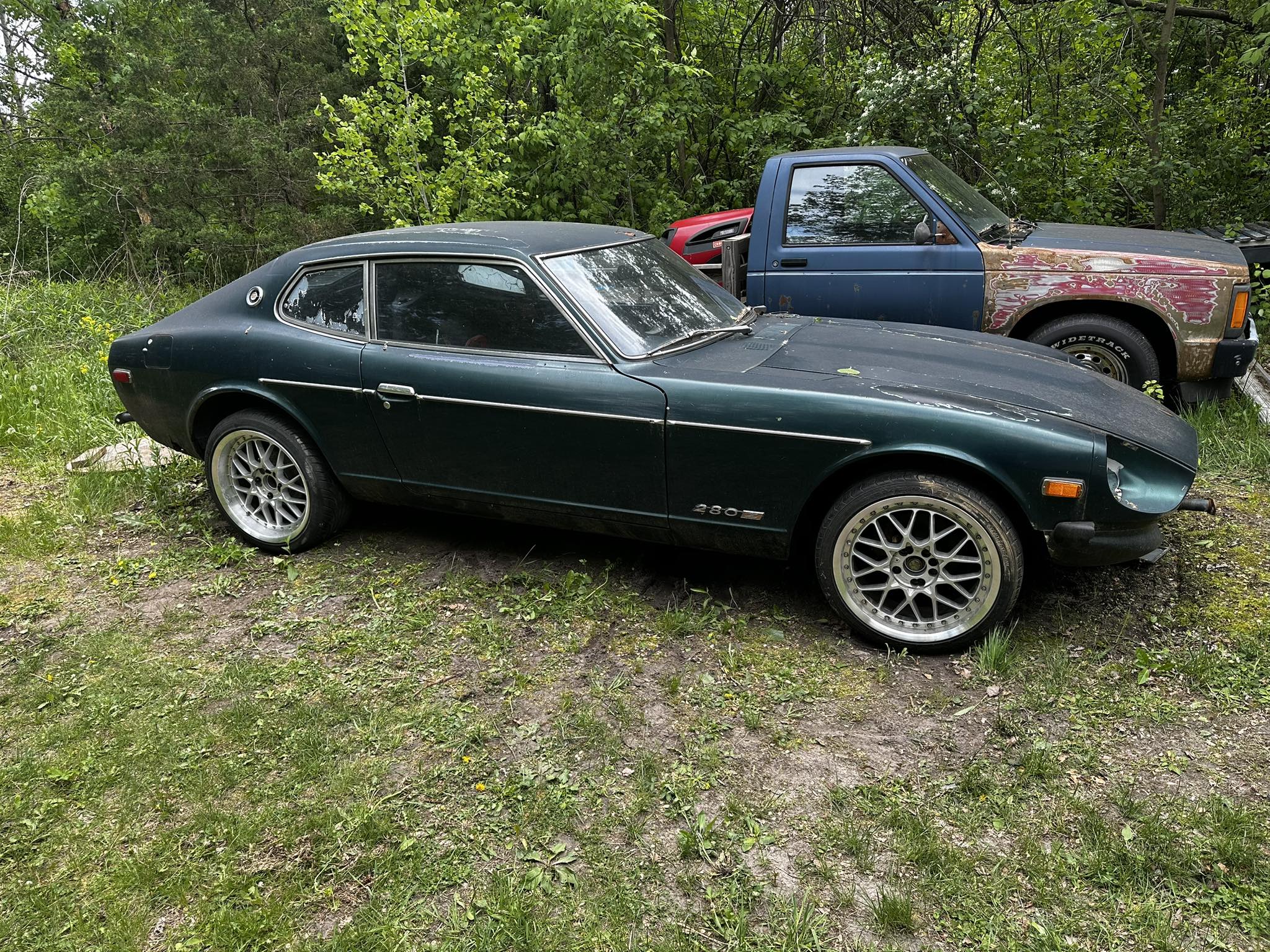 Where to find 5 lug hub and disc brake conversion kits for 280z?