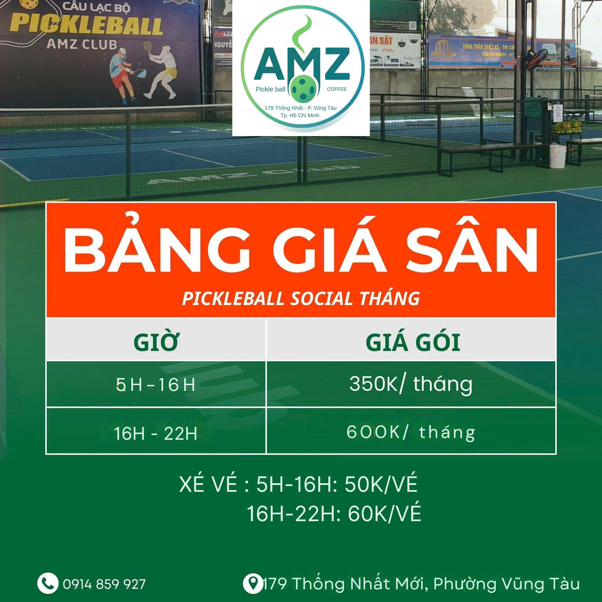 AMZ Pickle Ball Club | Ho Chi Minh City