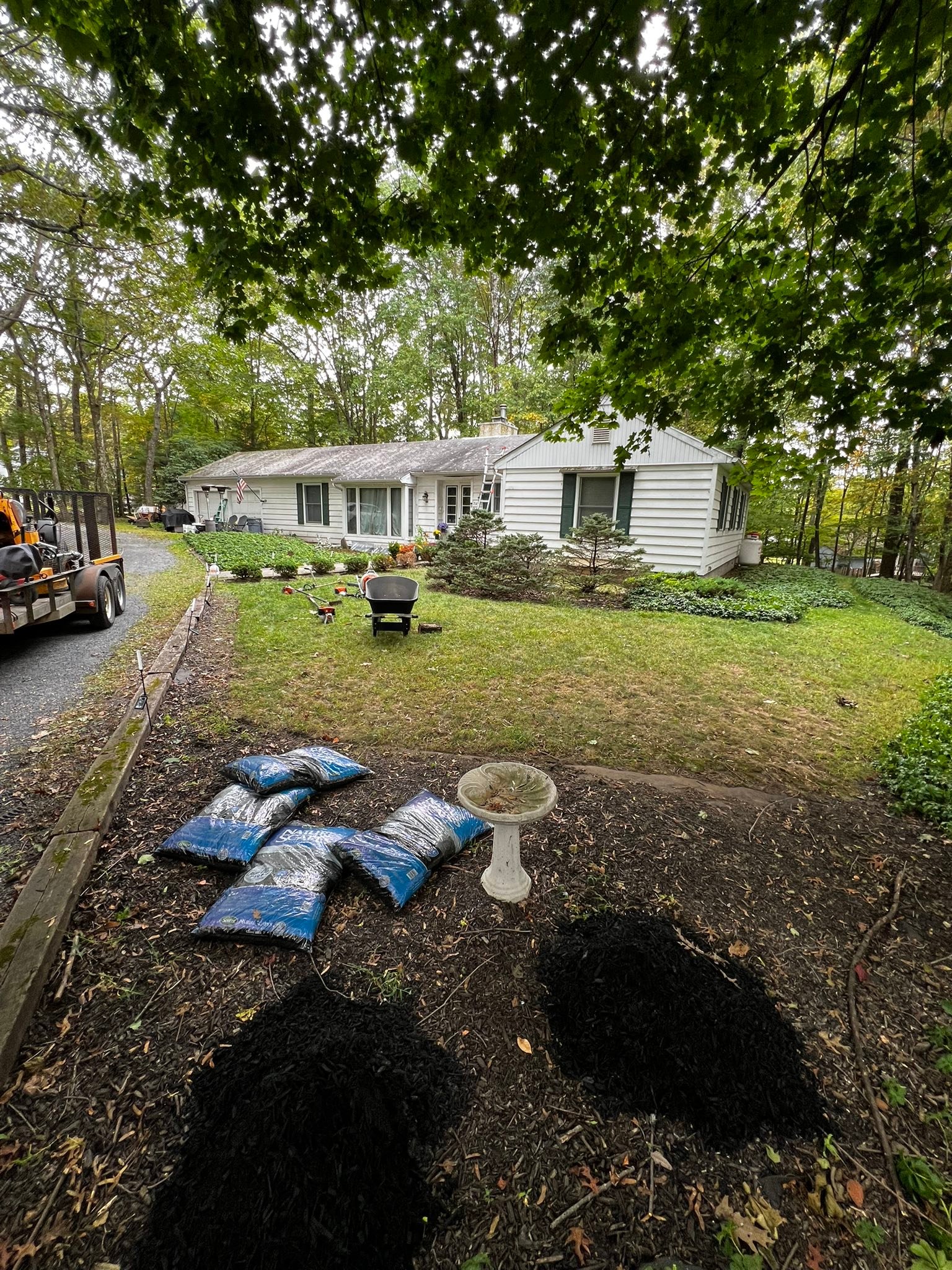 JMC - Talk about a transformation! We just wrapped up a full front yard ...