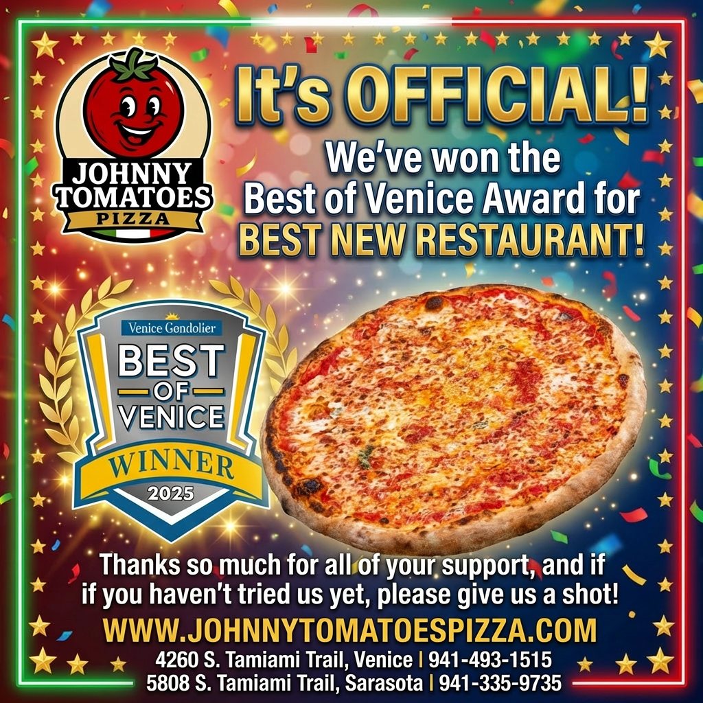 Zios Pizza Wednesday deal: $15.95 large 1-topping pizza in North Port