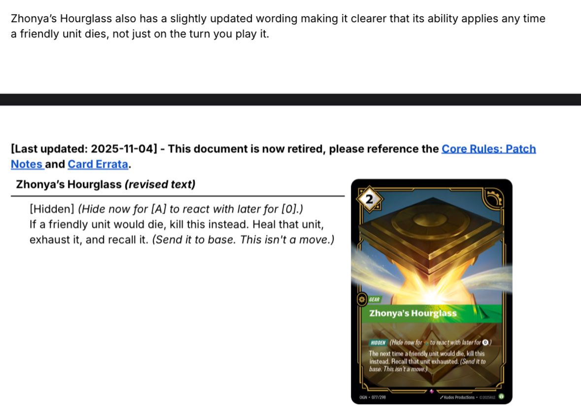 Can Zhonya's hourglass save units from different battlefields?