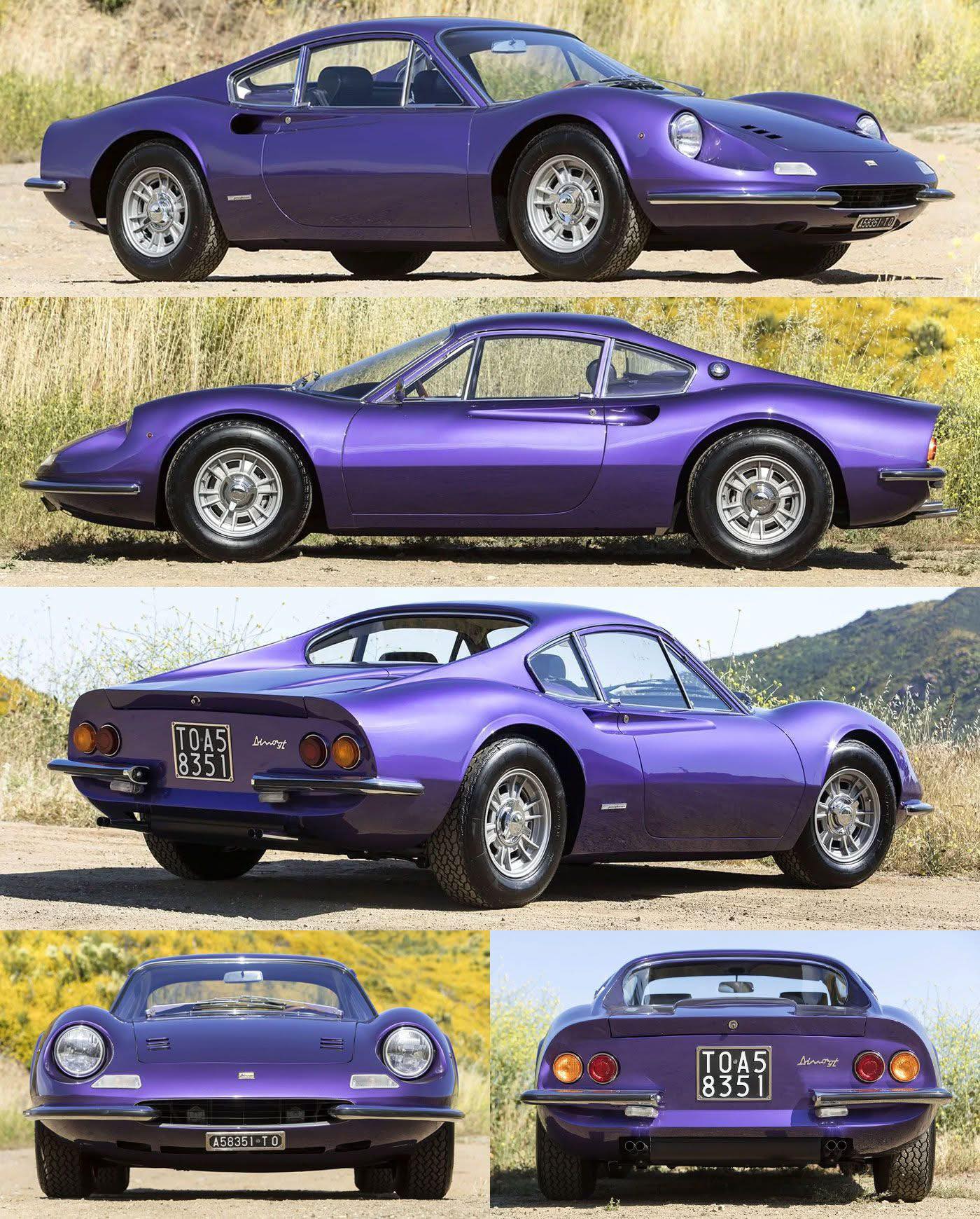 1968 Ferrari Dino 206 GT Ferrari's first mid-engine road car broke