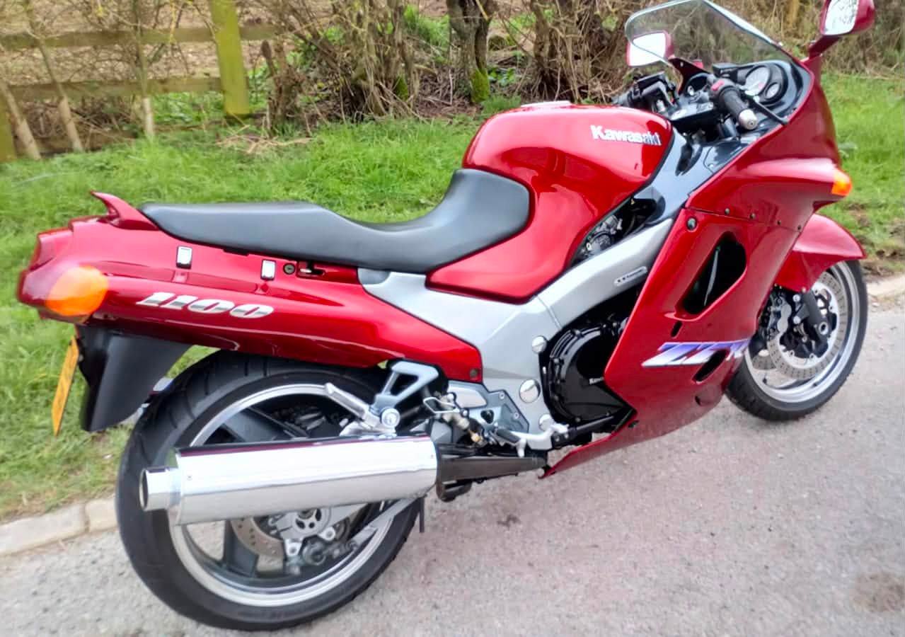 New arrivals at CK Classic Cars and Bikes: 1996 Kawasaki GPZ1100