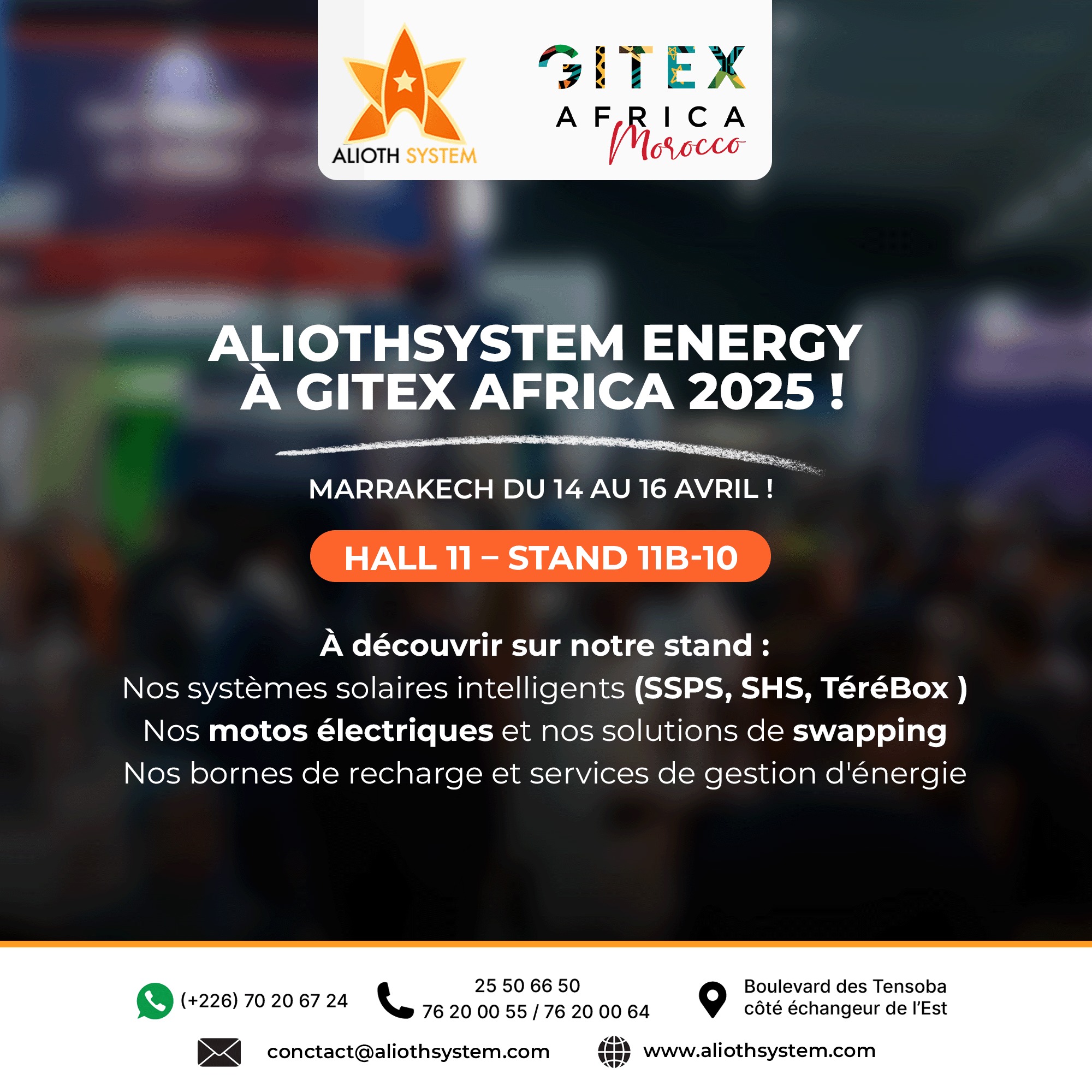 ⚡AliothSystem Energy à GITEX Africa... - AliothSystem Energy | Facebook