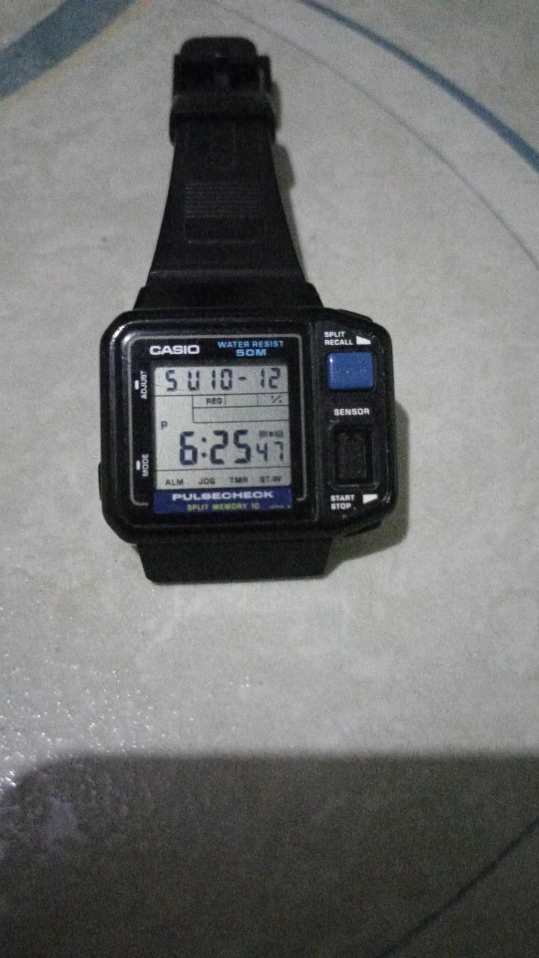 Vintage Casio Pulse Check JP-100W from 1987