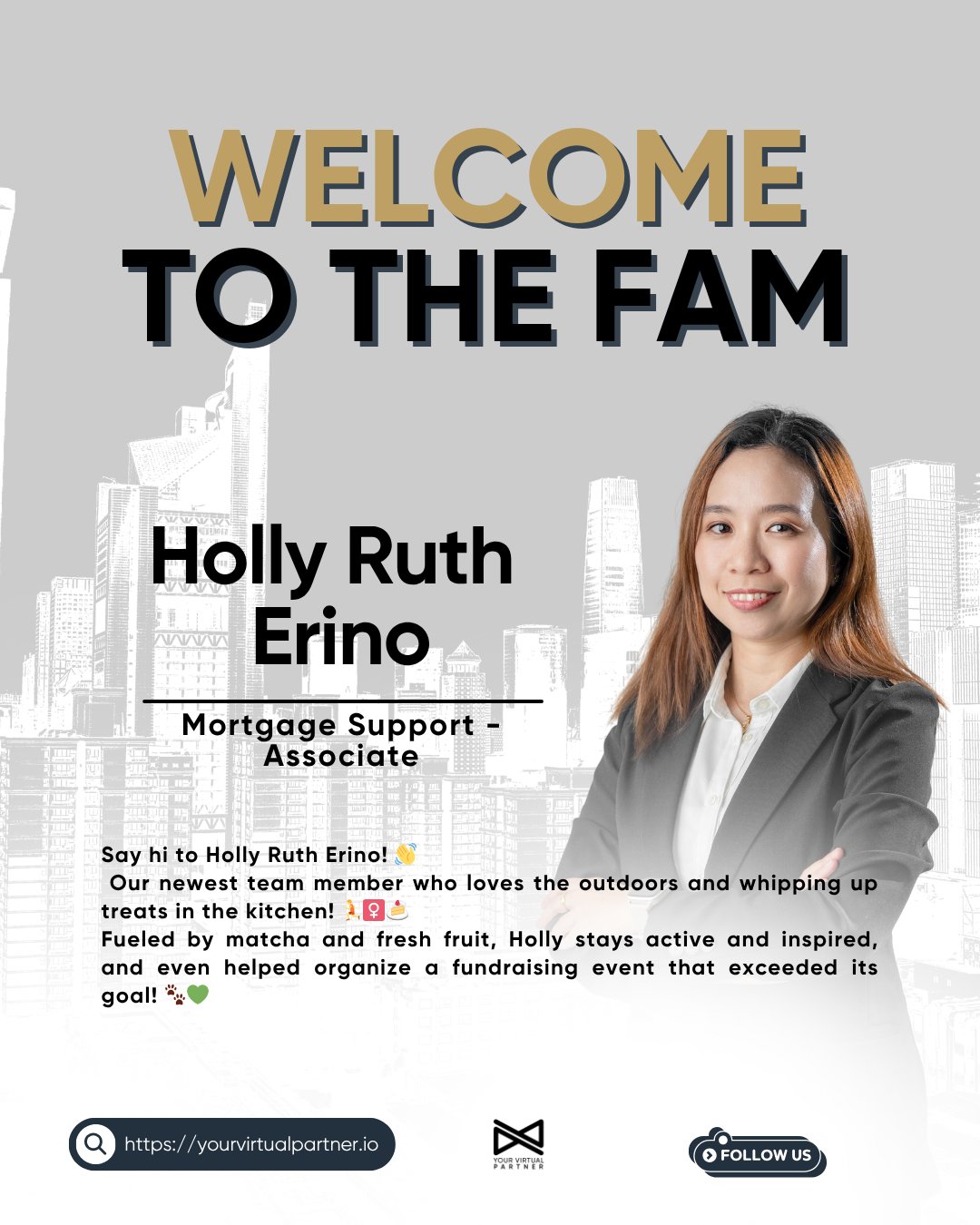 Your - Say hi to Holly Ruth Erino! 👋 Our newest team member who finds ...