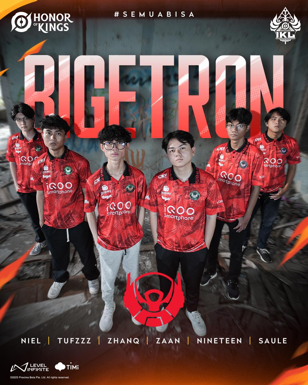 Honor - Bigetron FULL ROSTER 🤖 Setelah turnamen HOK KIS3 kemarin, its ...
