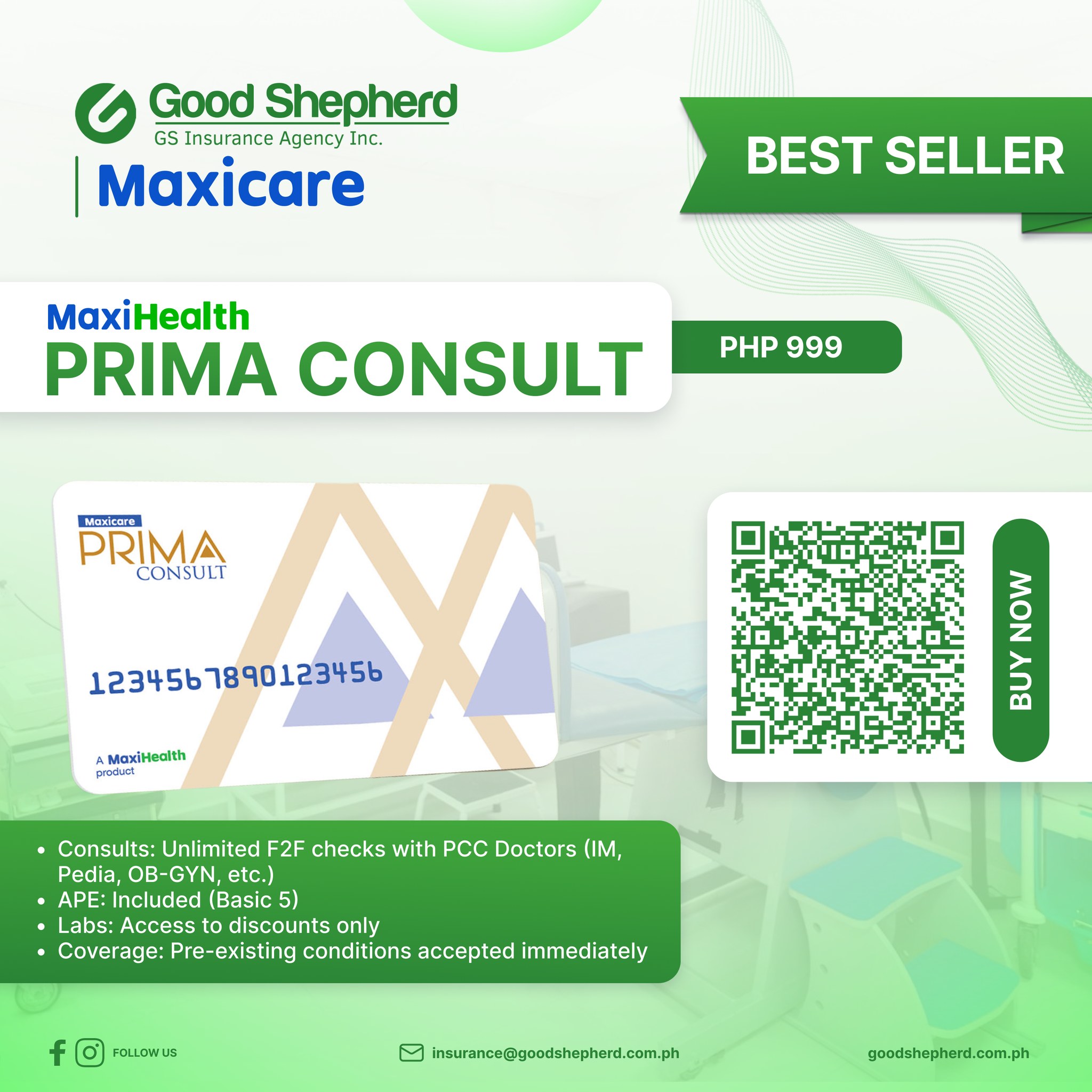 With Maxicare Prima... - Good Shepherd Insurance Agency Inc. | Facebook