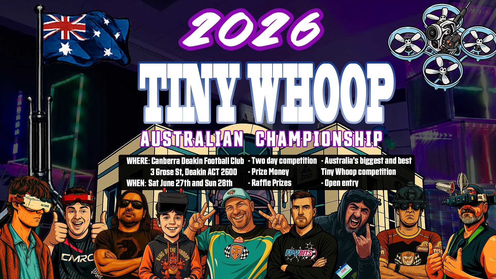 The 2026 AWA WA State Drone Racing Championships