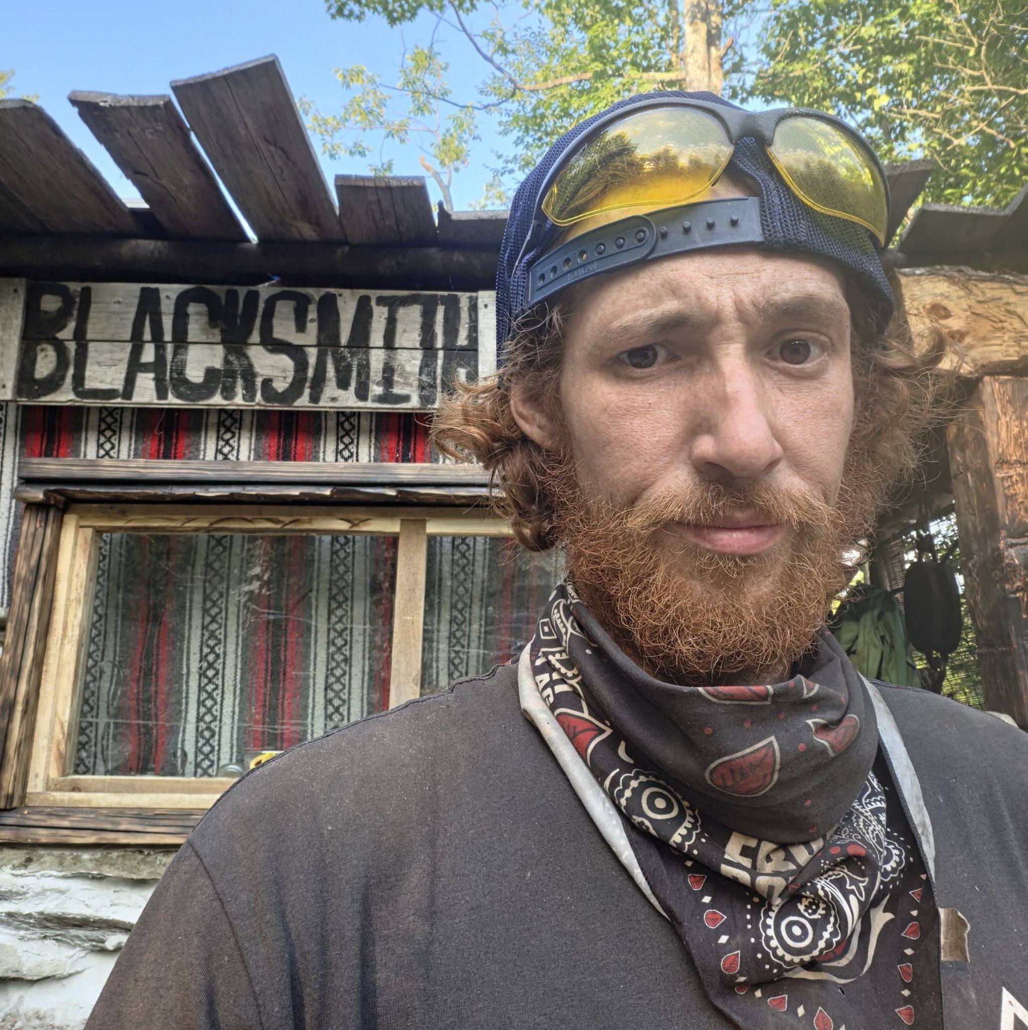 My blacksmith shop im building. | Facebook
