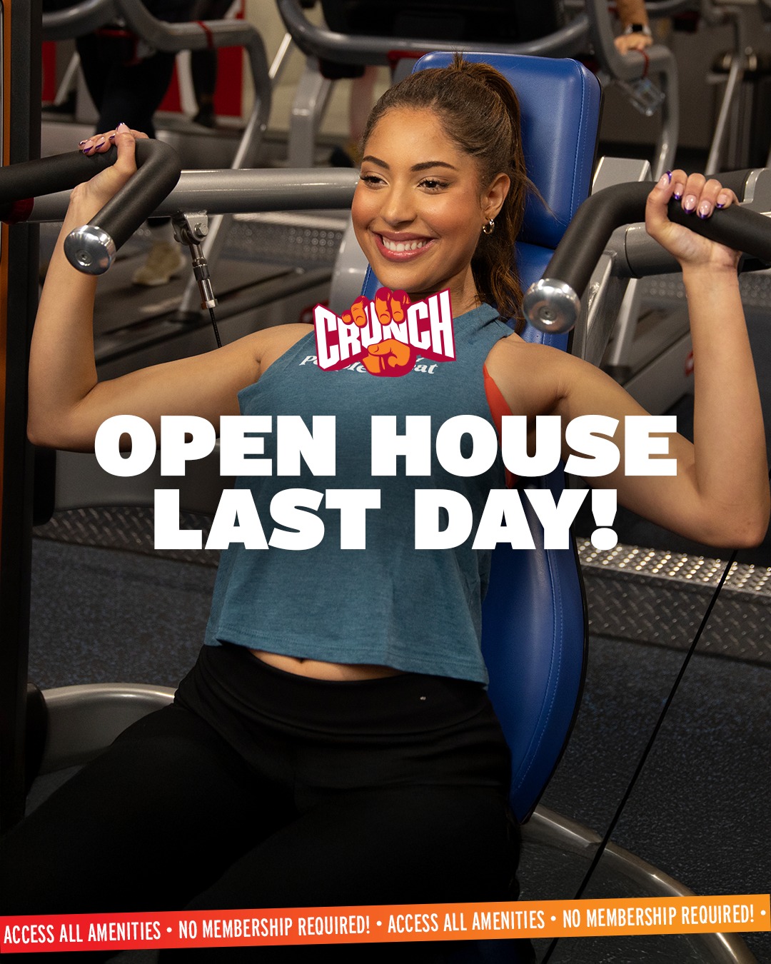 Crunch - 🎉 LAST CALL: Open House ends tonight! It’s your last chance to ...