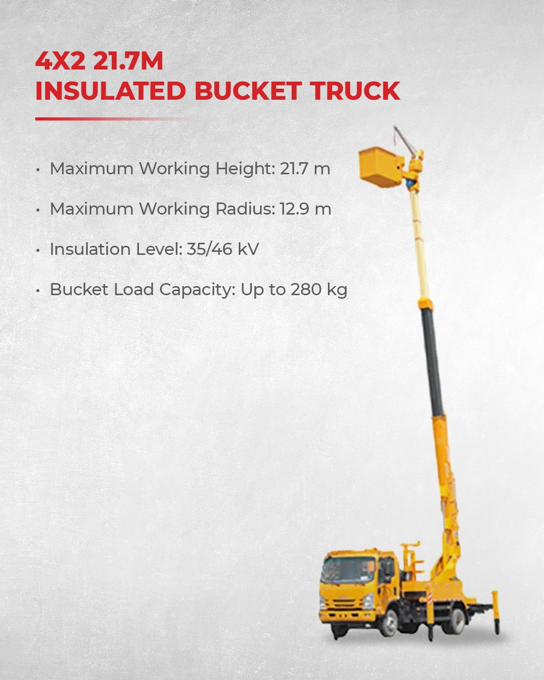 Insulated Bucket Truck