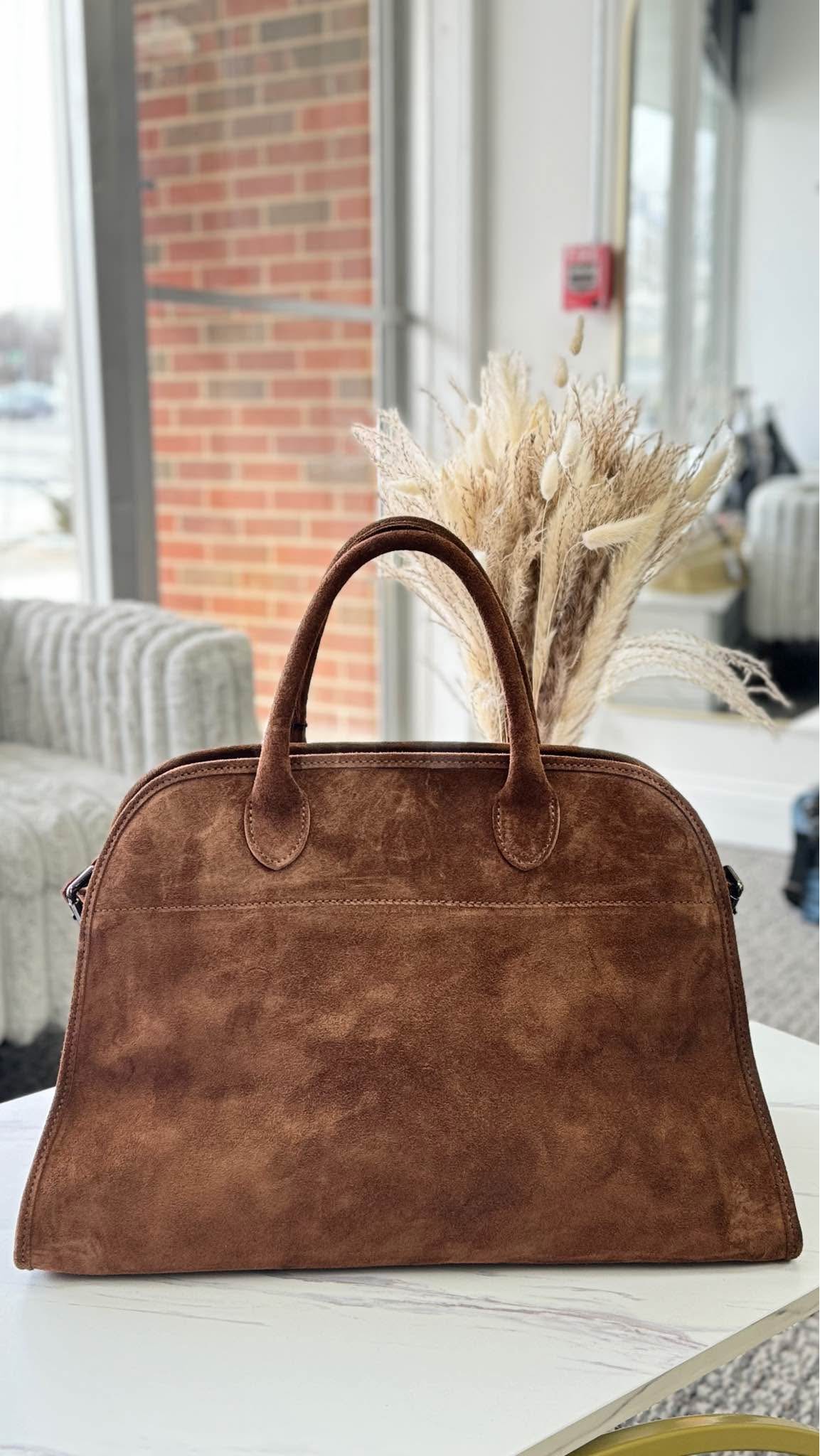Elena Ghisellini Black Leather Calfskin Tote bag Made in Italy