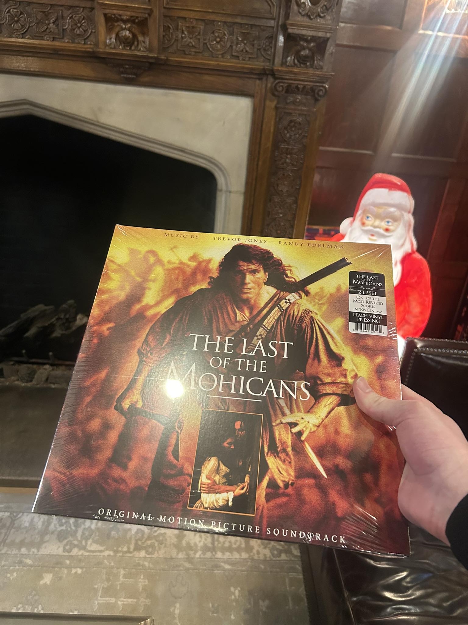 Late Christmas gift! Last of the Mohicans vinyl soundtrack