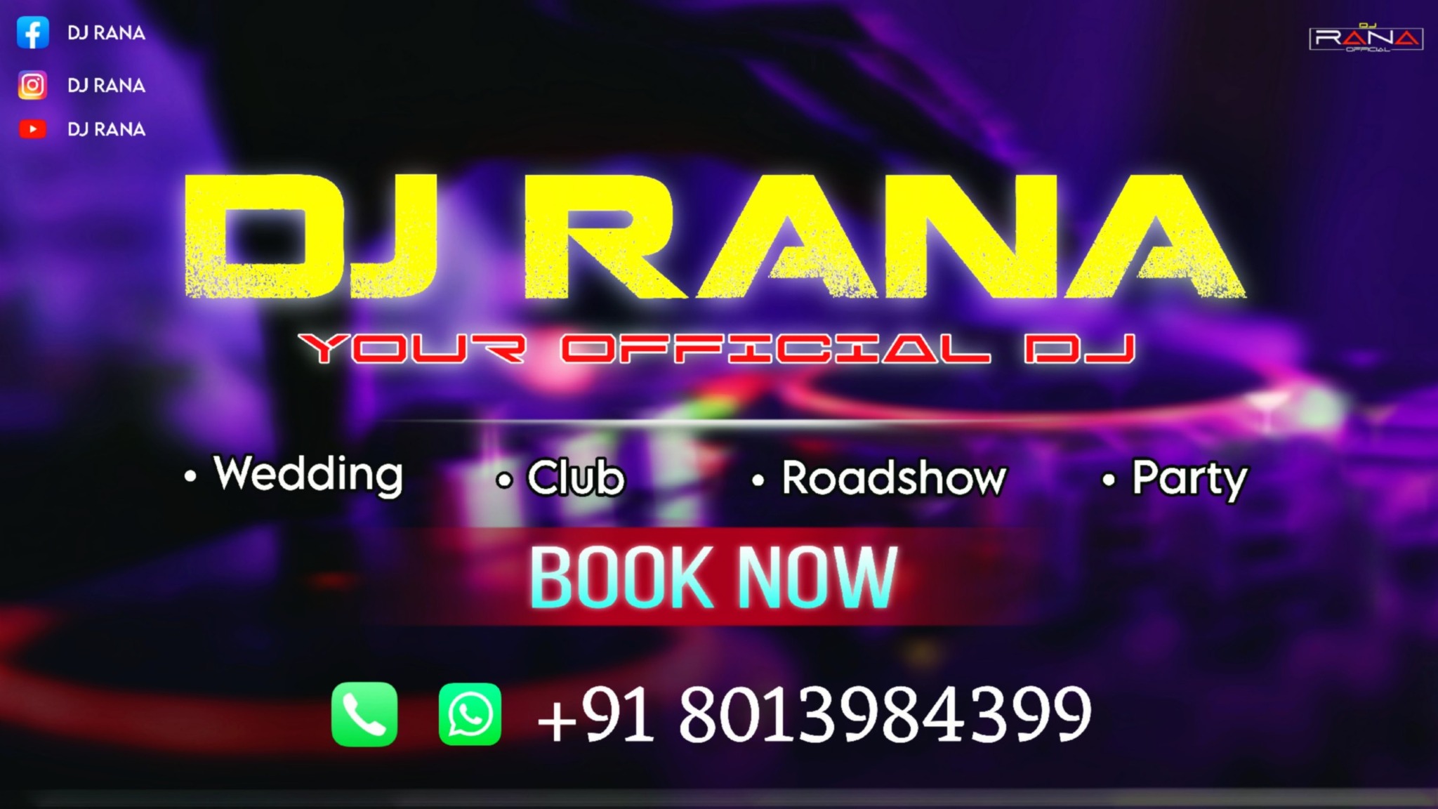 DJ RANA DSR | Kolkata