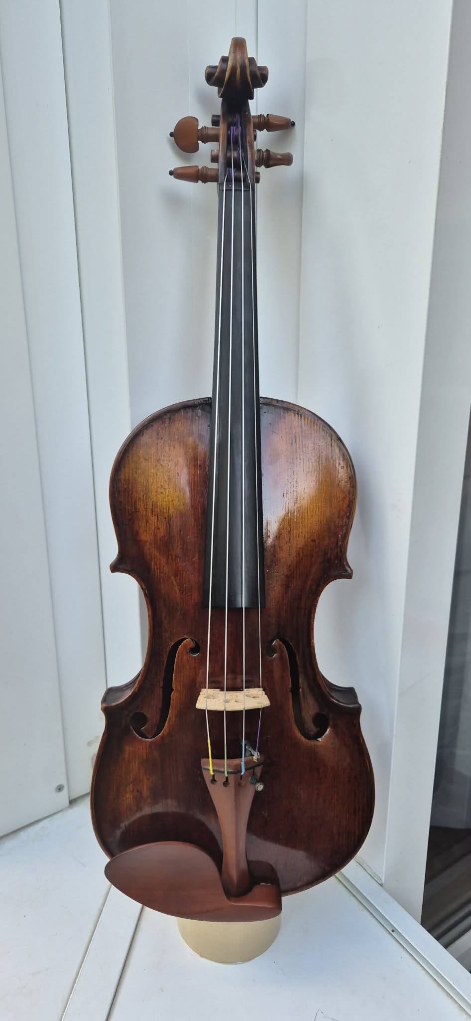 What is the value and authenticity of my grandfather's viola