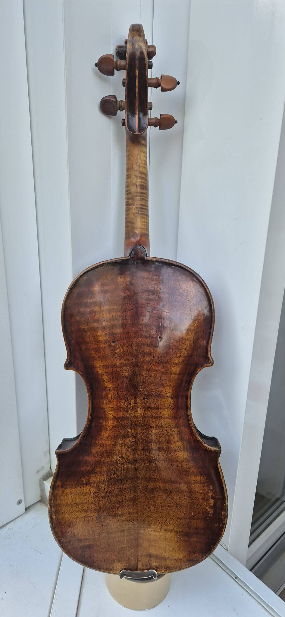 What is the value and authenticity of my grandfather's viola