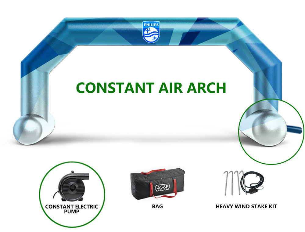 ACAP Inflatable Arches Custom Printing Branded Logo