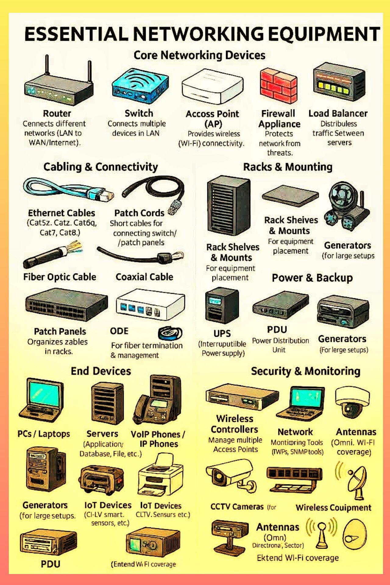 Cyber - Mastering Networking Starts with Knowing the Right Equipment. 🔧 ...