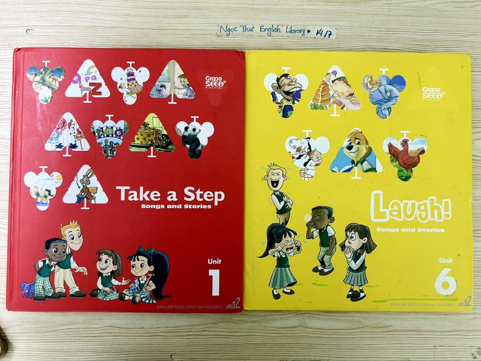 GrapeSEED Songs and Stories Unit 1 và Unit 6 cho bé 4-8 tuổi
