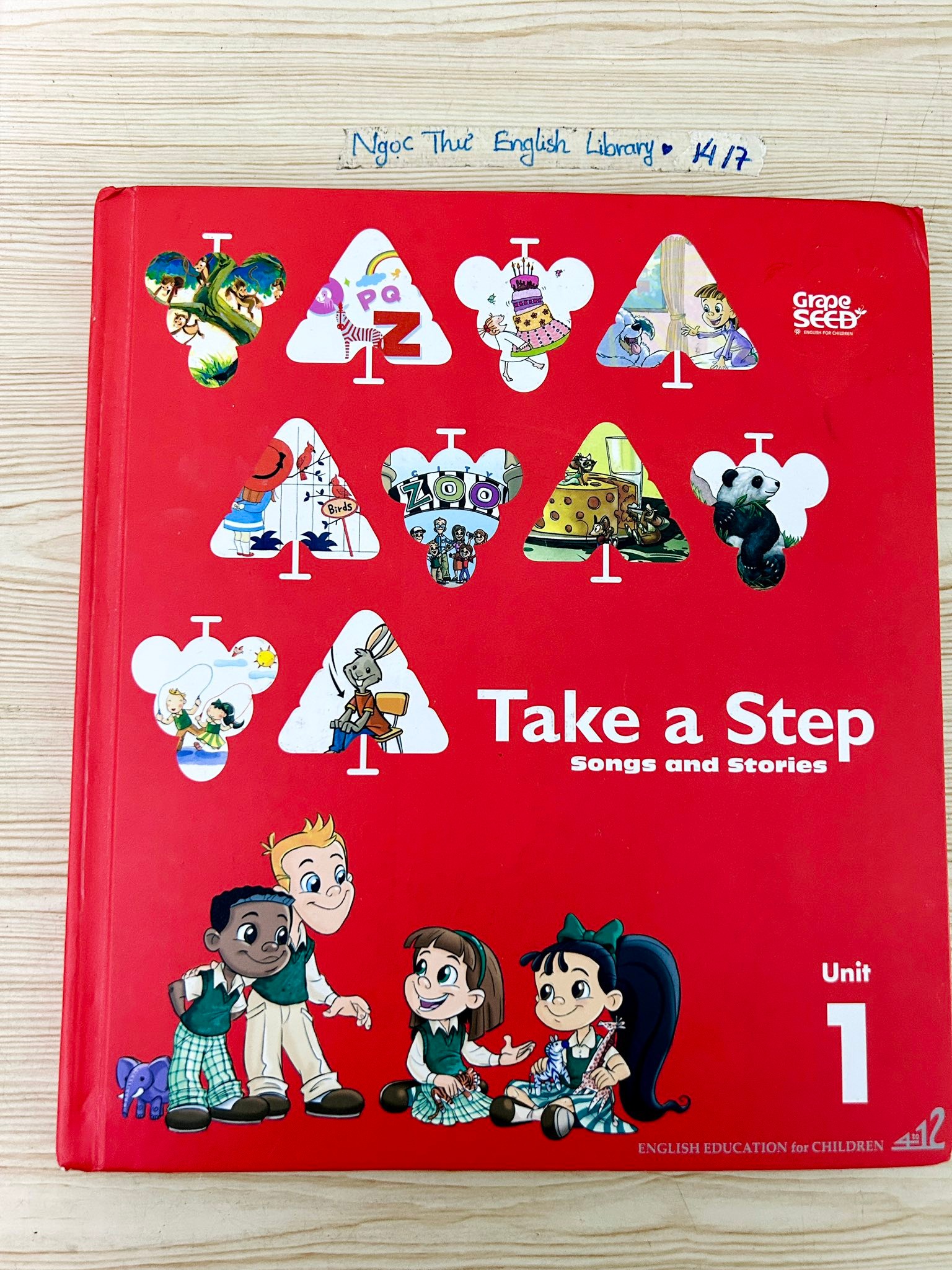 GrapeSEED Songs and Stories Unit 1 và Unit 6 cho bé 4-8 tuổi