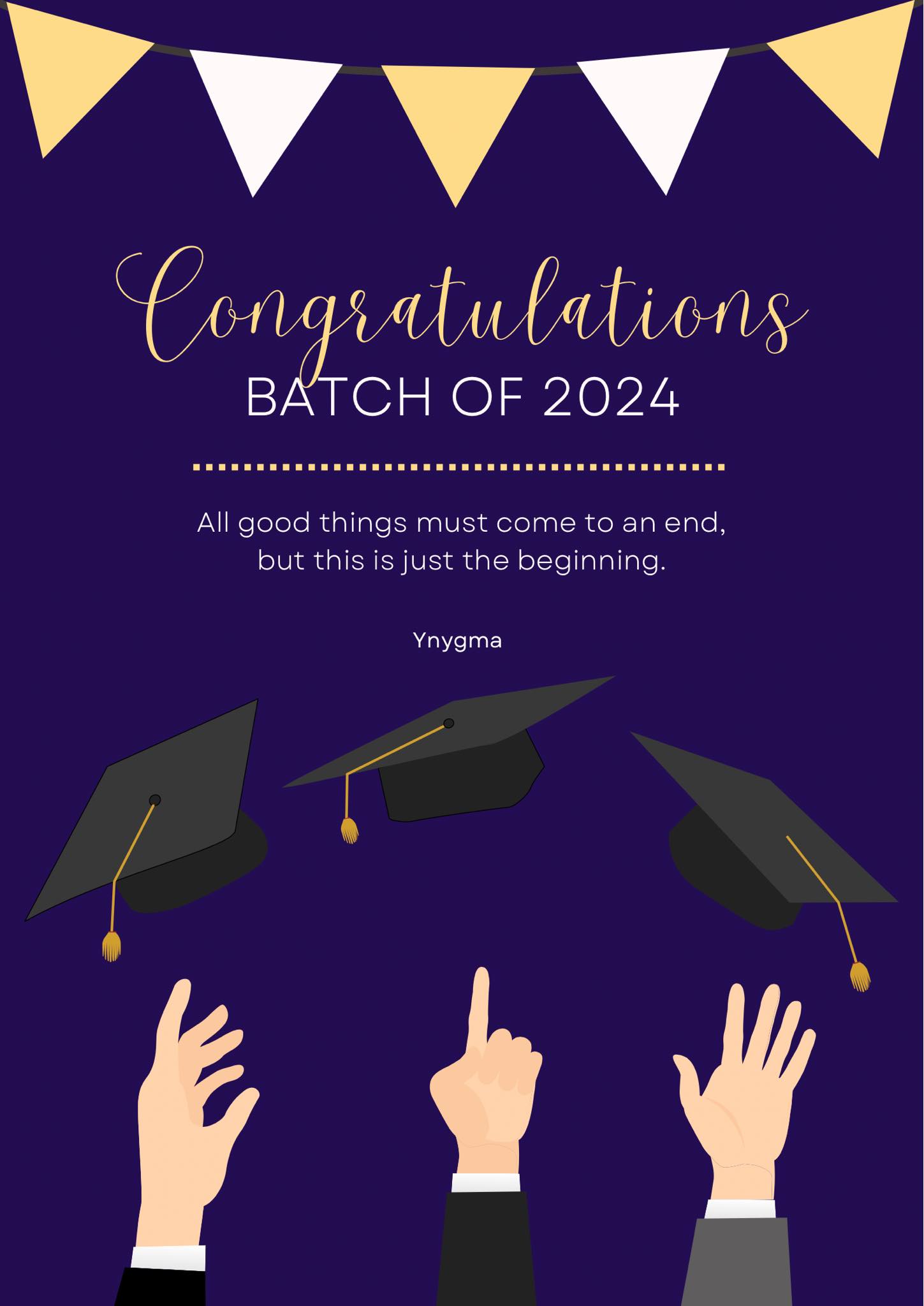 Ynygma - Congratulations to the graduates of 2024! Your hard work ...
