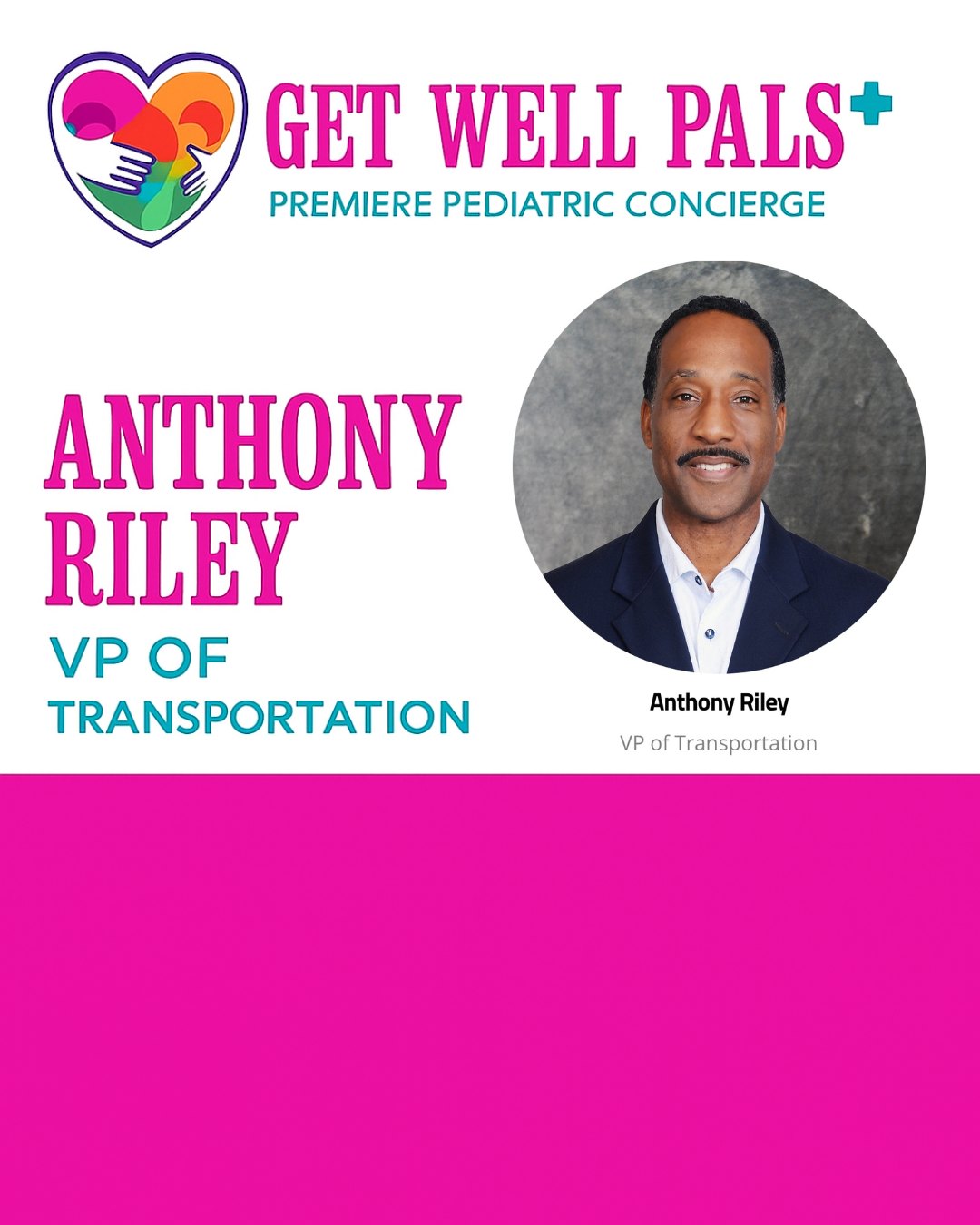 Meet Anthony Riley, our Vice... - Get Well Pals, Inc. | Facebook