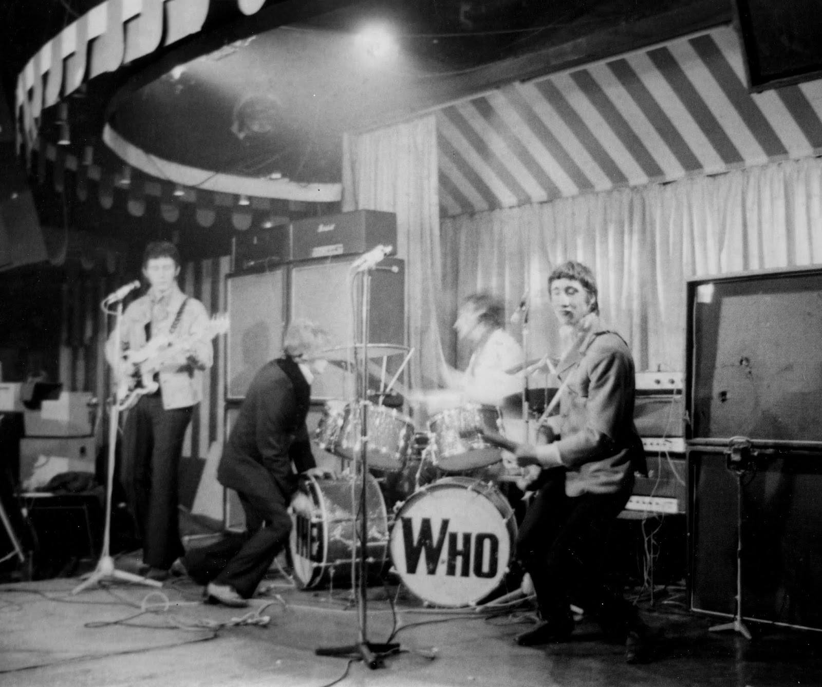 Spent a lot of time at the Marquee Club, 1964-66