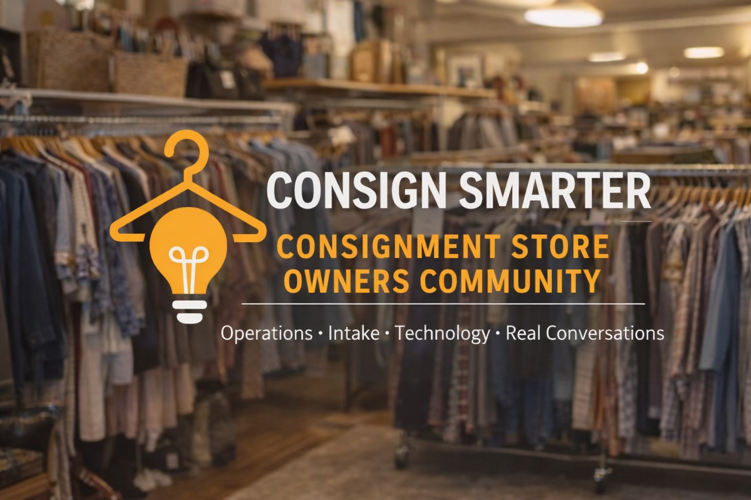 Consign Smarter – Consignment Store Owners & Operations Community ...