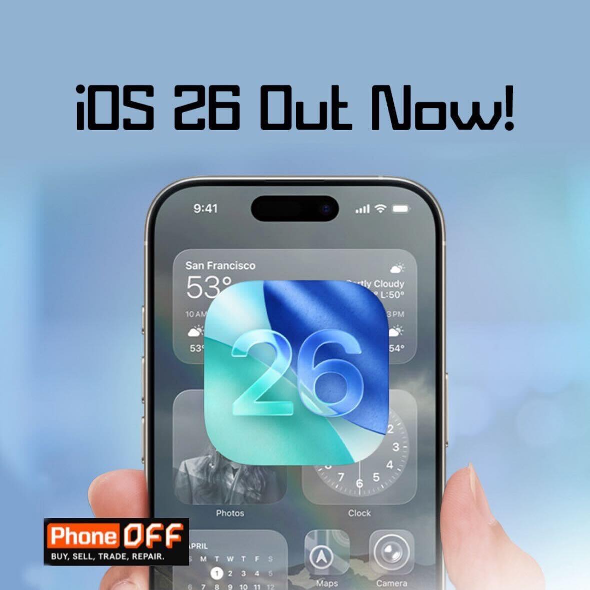 Phone - iOS 26 is out now 📱 The biggest change? Liquid Glass UI 😍 Plus ...