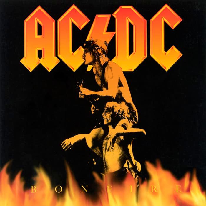AC/DC's Bonfire box set released 26 years ago