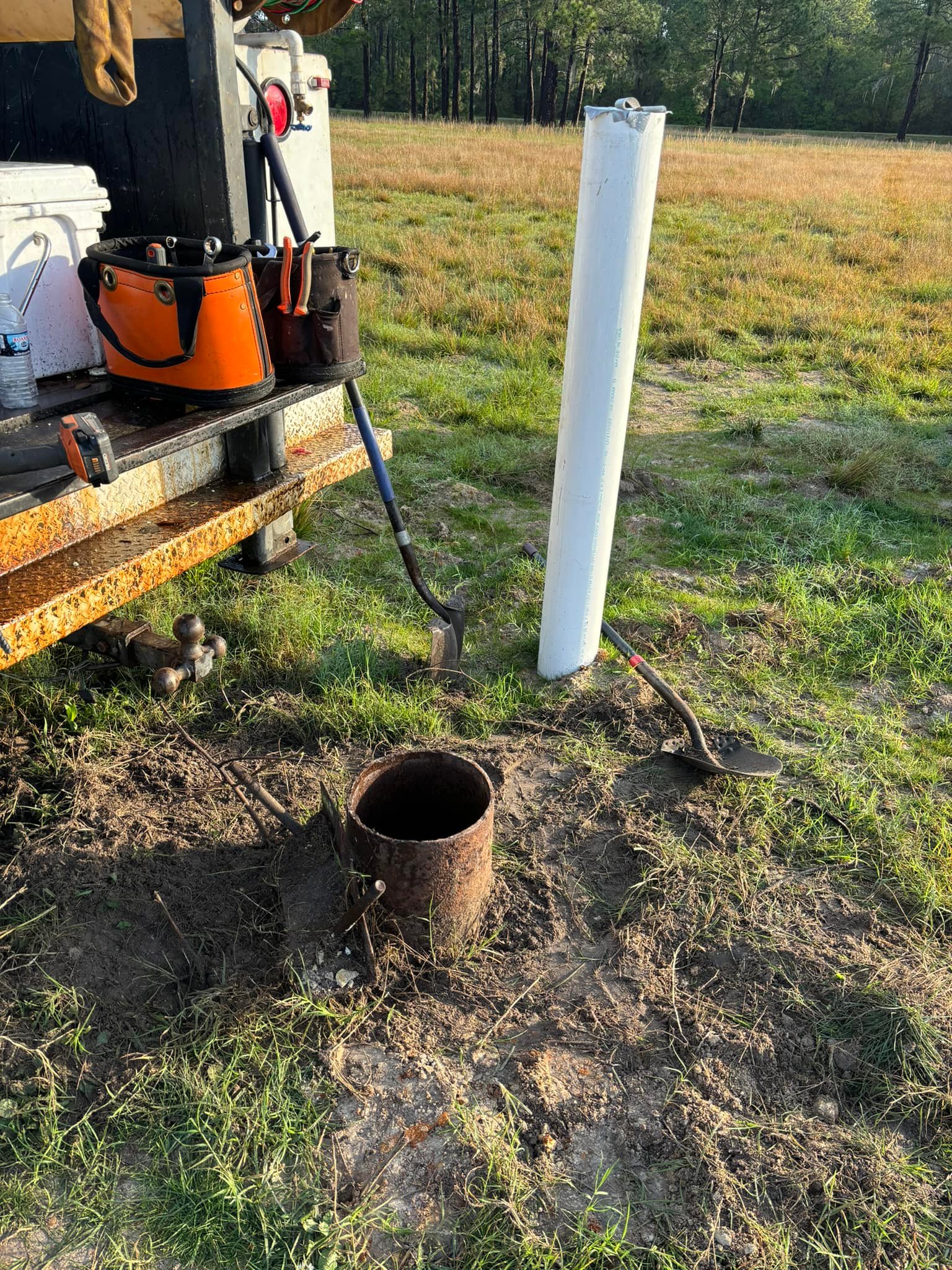 Put in a 30hp pump pushing 400... - W&W Well & Pump Services