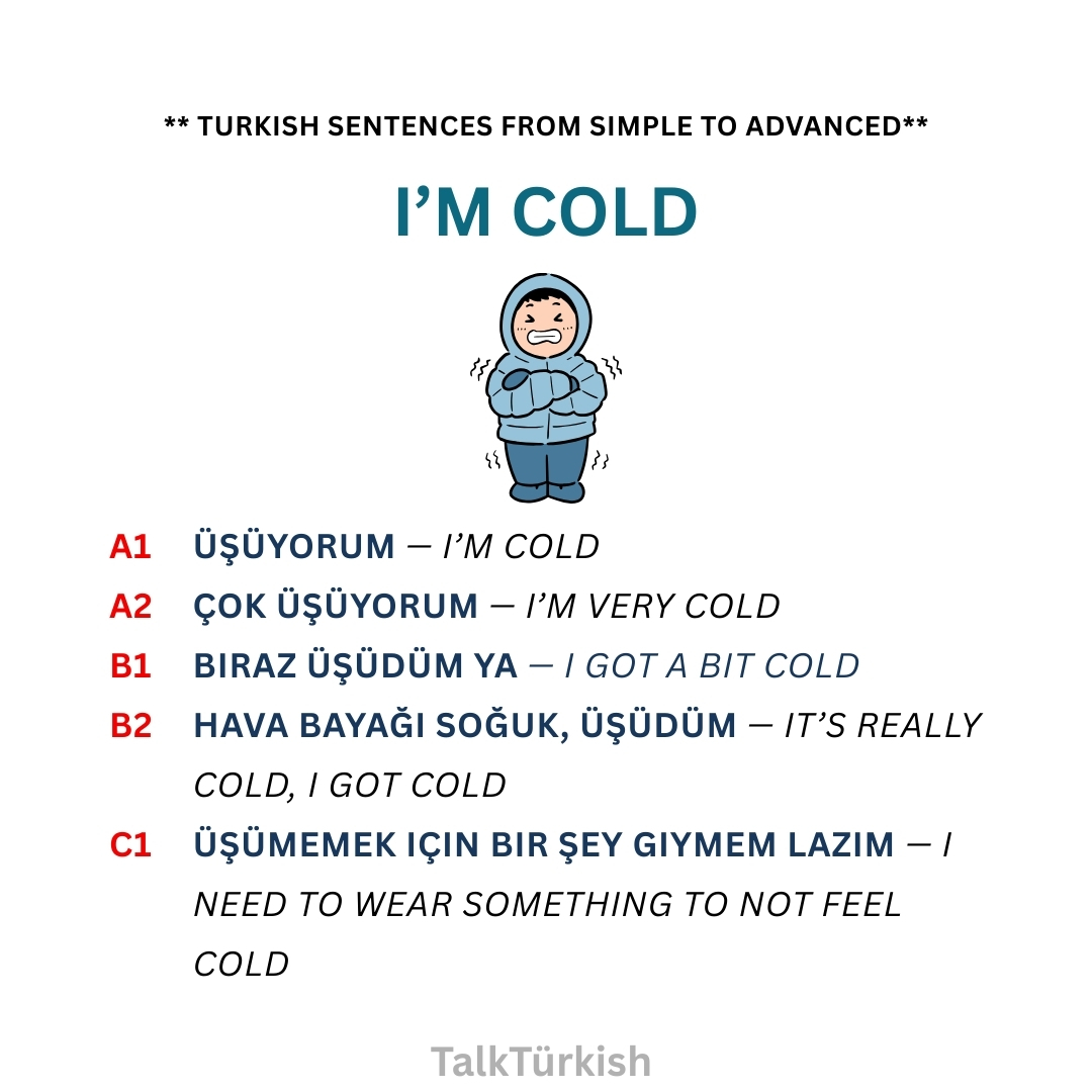 TalkTürkish - Turkish Sentences From Simple to Advanced #LearnTurkish # ...