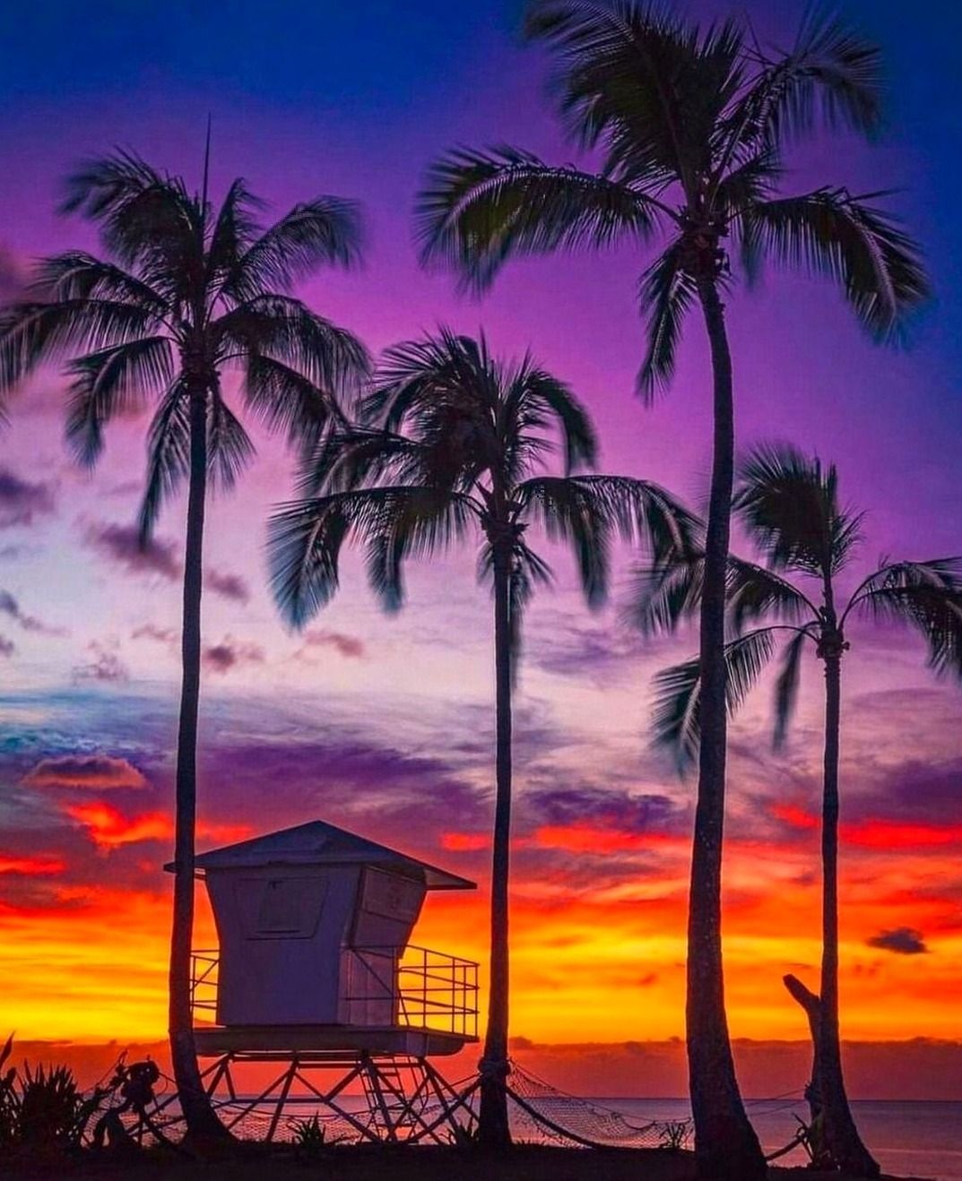 Aloha - Sunset so beautiful, it's almost unreal 😍🌴 ️ 📸@frapival_photos ...